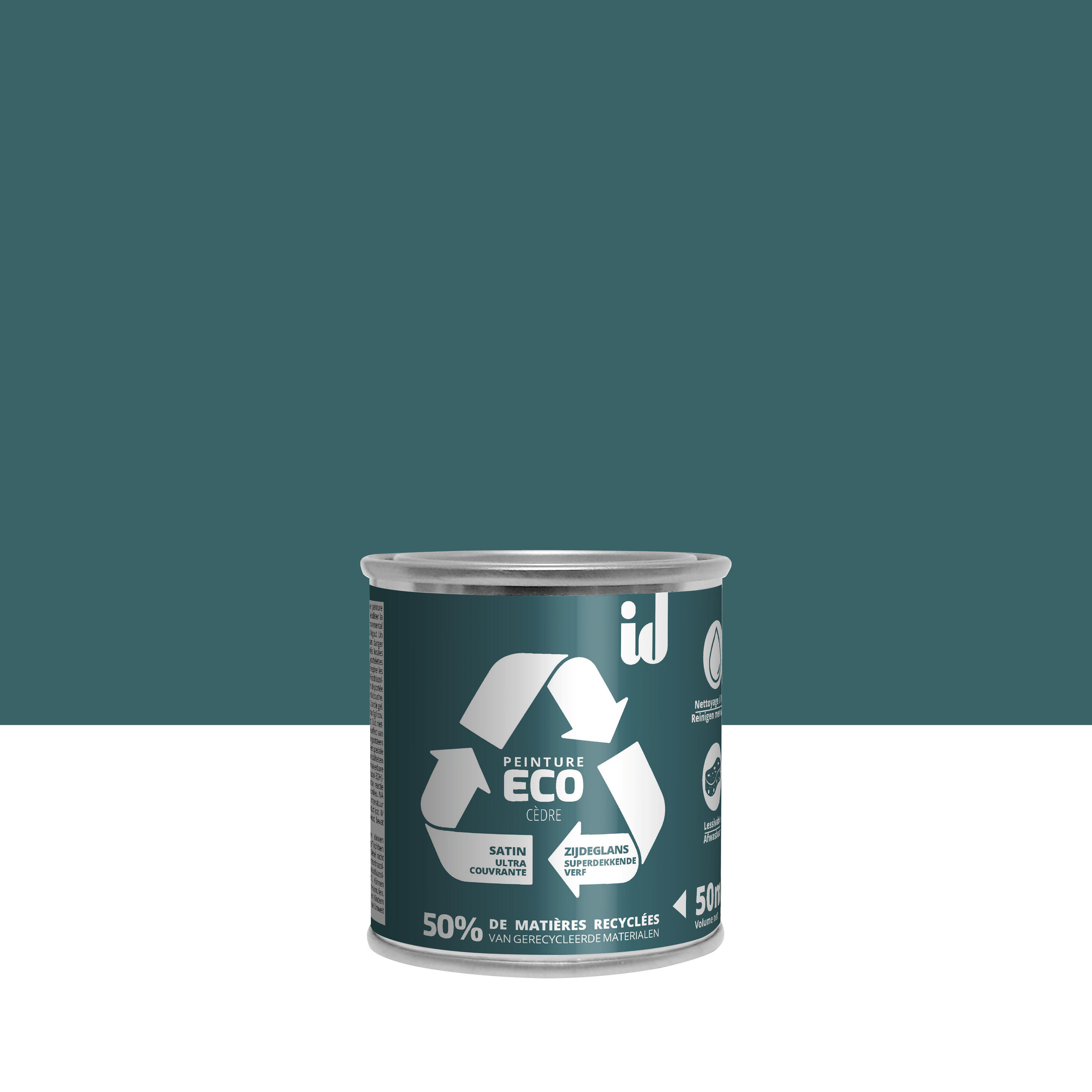 Peinture mur, plafond cedre satin ID Eco 2L