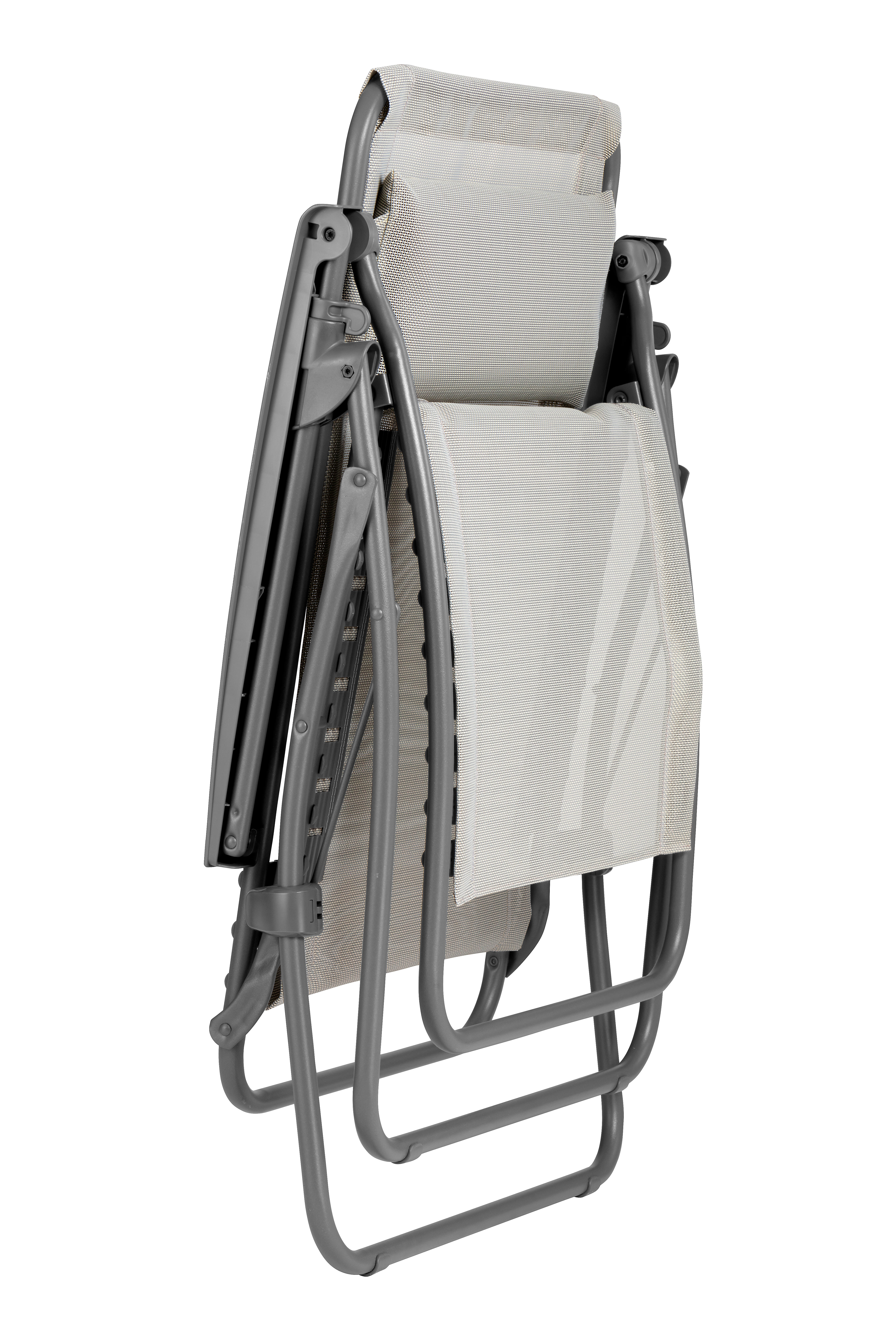 Bain de soleil sans coussin en acier LAFUMA MOBILIER beige - 2