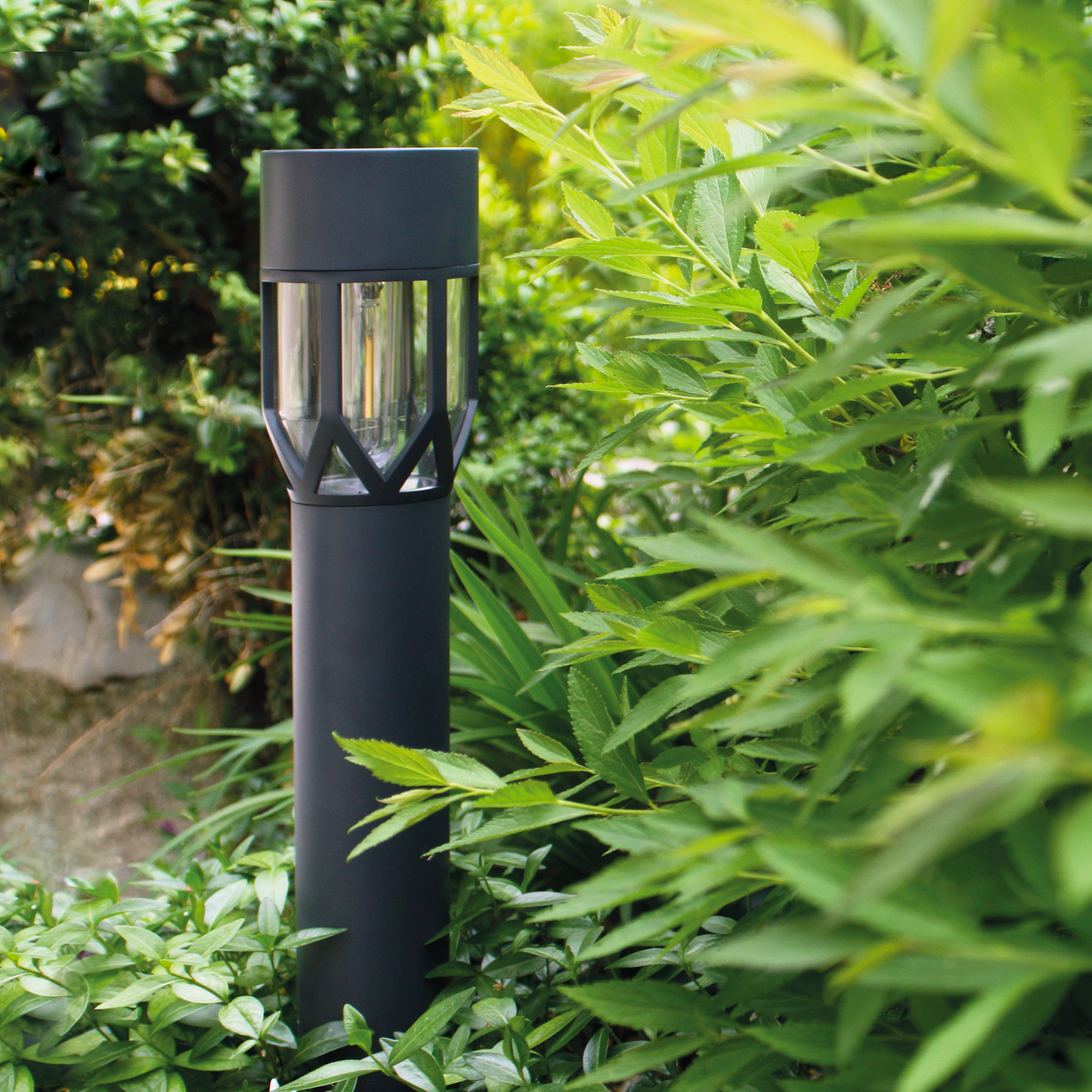 Baliza solar exterior Pedion 10lm IP44 antracite Inspire - 9