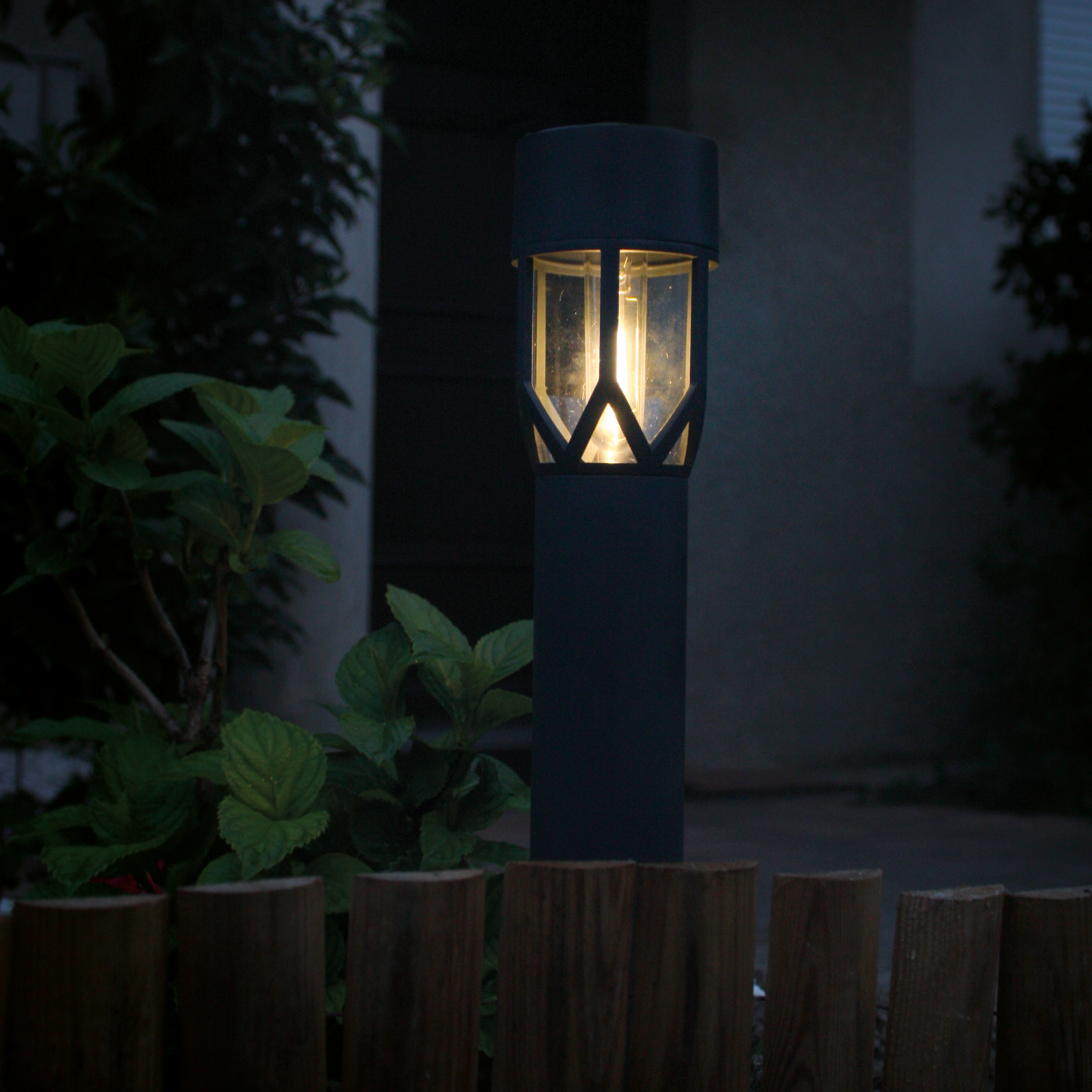 Baliza solar exterior Pedion 10lm IP44 antracite Inspire - 10