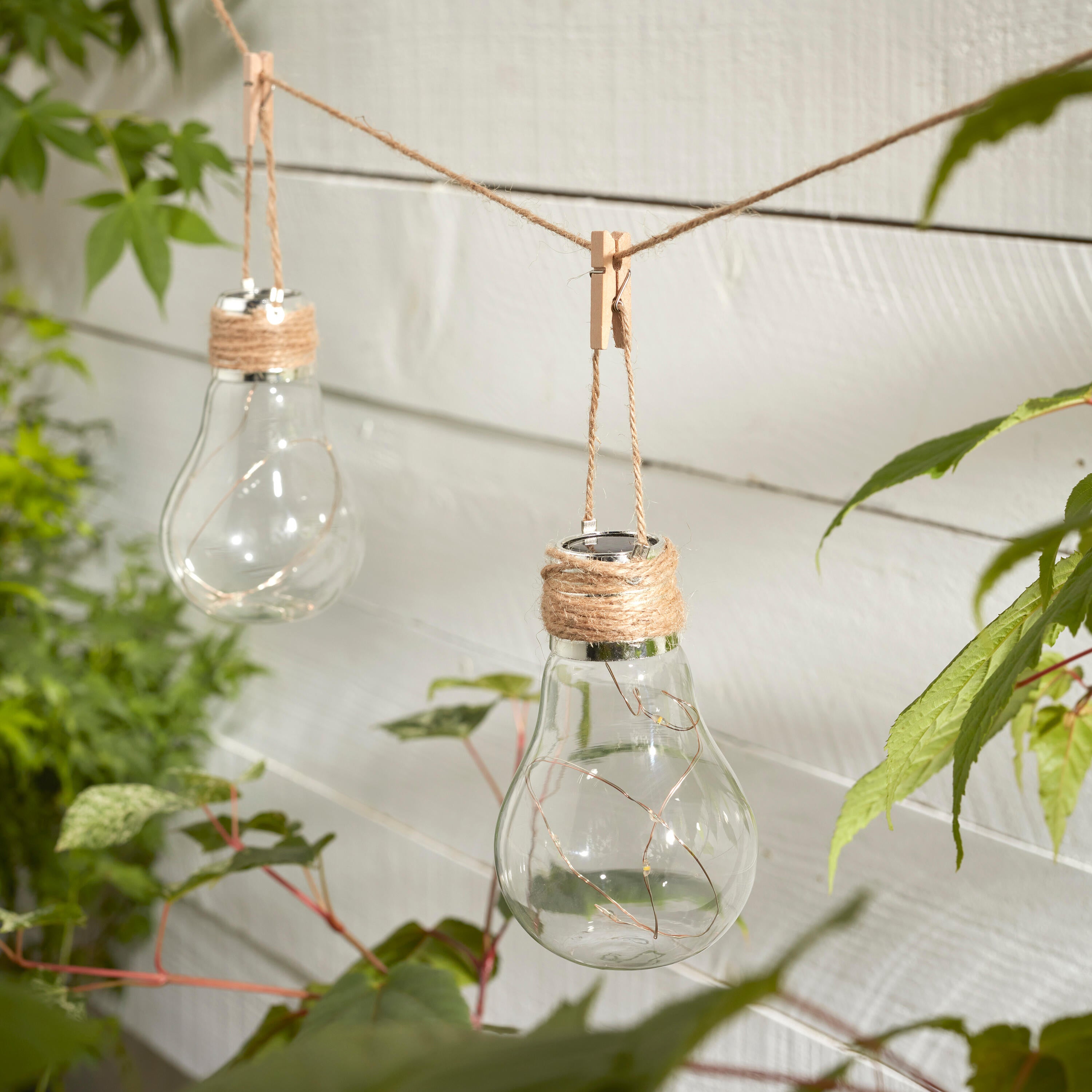 Lot 2 ampoules solaires décoratives 5 microled, Talara INSPIRE - 10