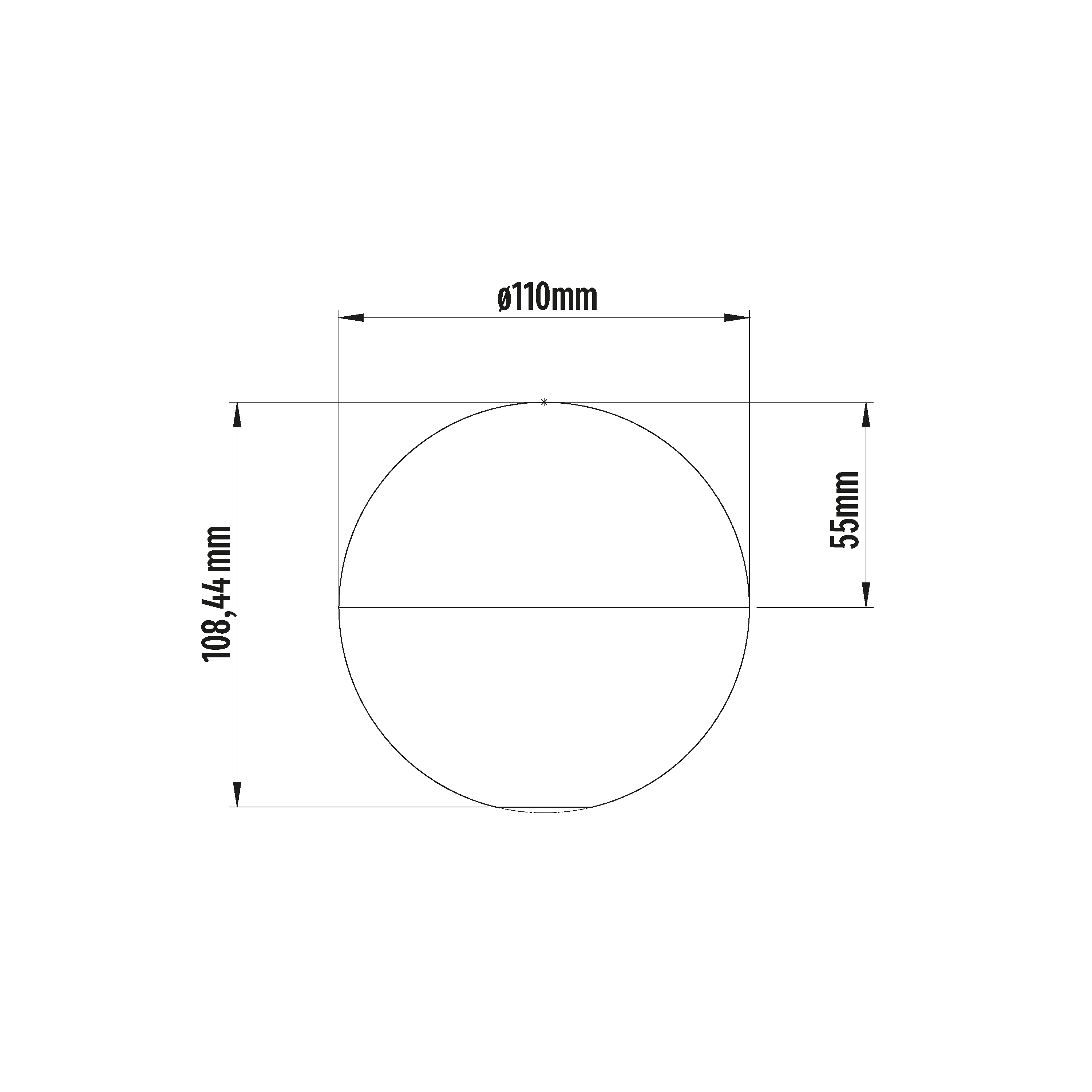 Boule lumineuse LED intensité variable lumière chaude, Caspe INSPIRE - 9