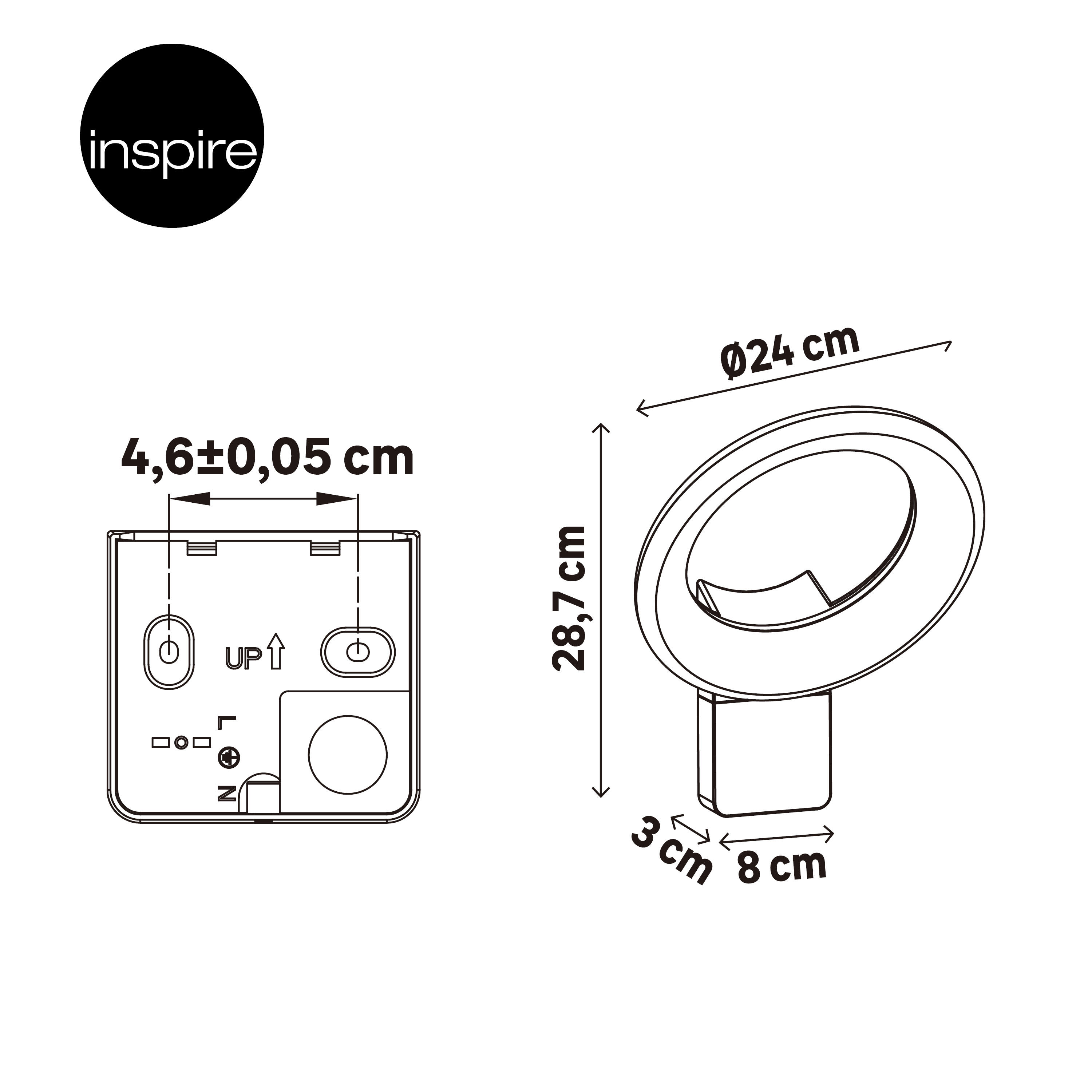 Applique extérieure LED, 2990 lumens blanc neutre, anthracite Quito XL INSPIRE - 10