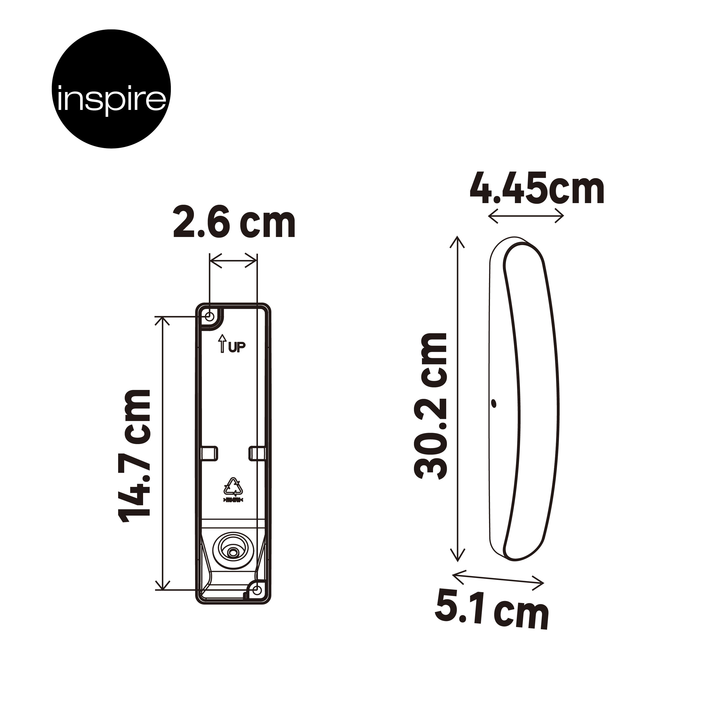 Kinkiet zewnętrzny Pilsen szary IP44 LED Inspire - 7