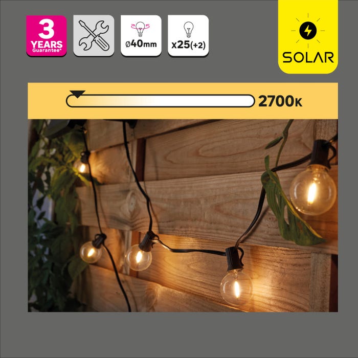 deixe a guirlanda iluminar a cena