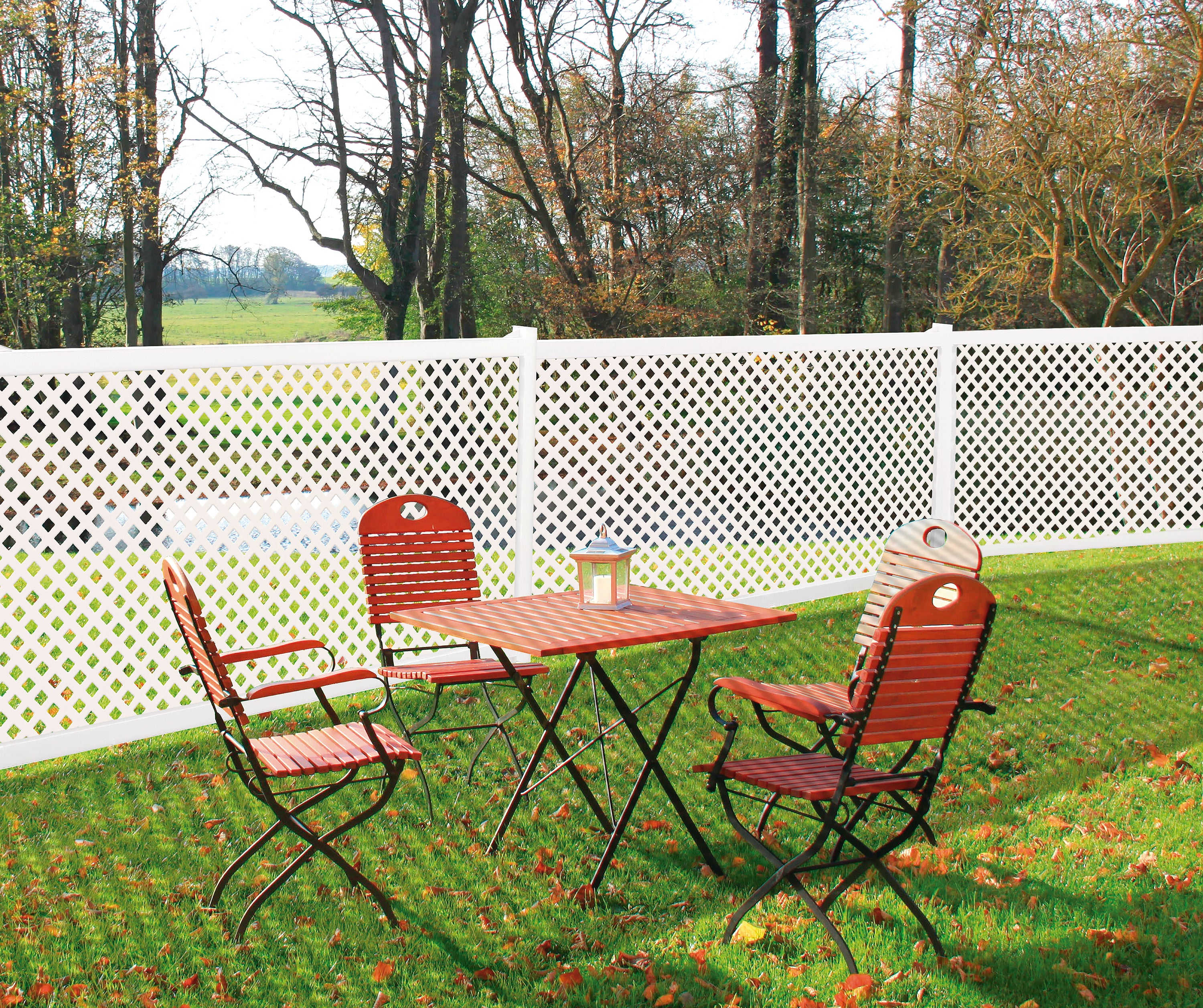 Painel decorativo privativo branco 100x200 cm Intermas - 3