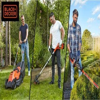 Black + Decker jardin tondeuse taille haie, coupe bordure 
