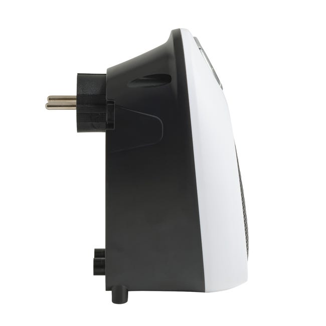 Termoventilador cerâmico de tomada EQUATION PLUGY 500W BRANCO