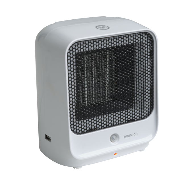 Termoventilatore ceramico mobile EQUATION TIM 2 bianco 500 W