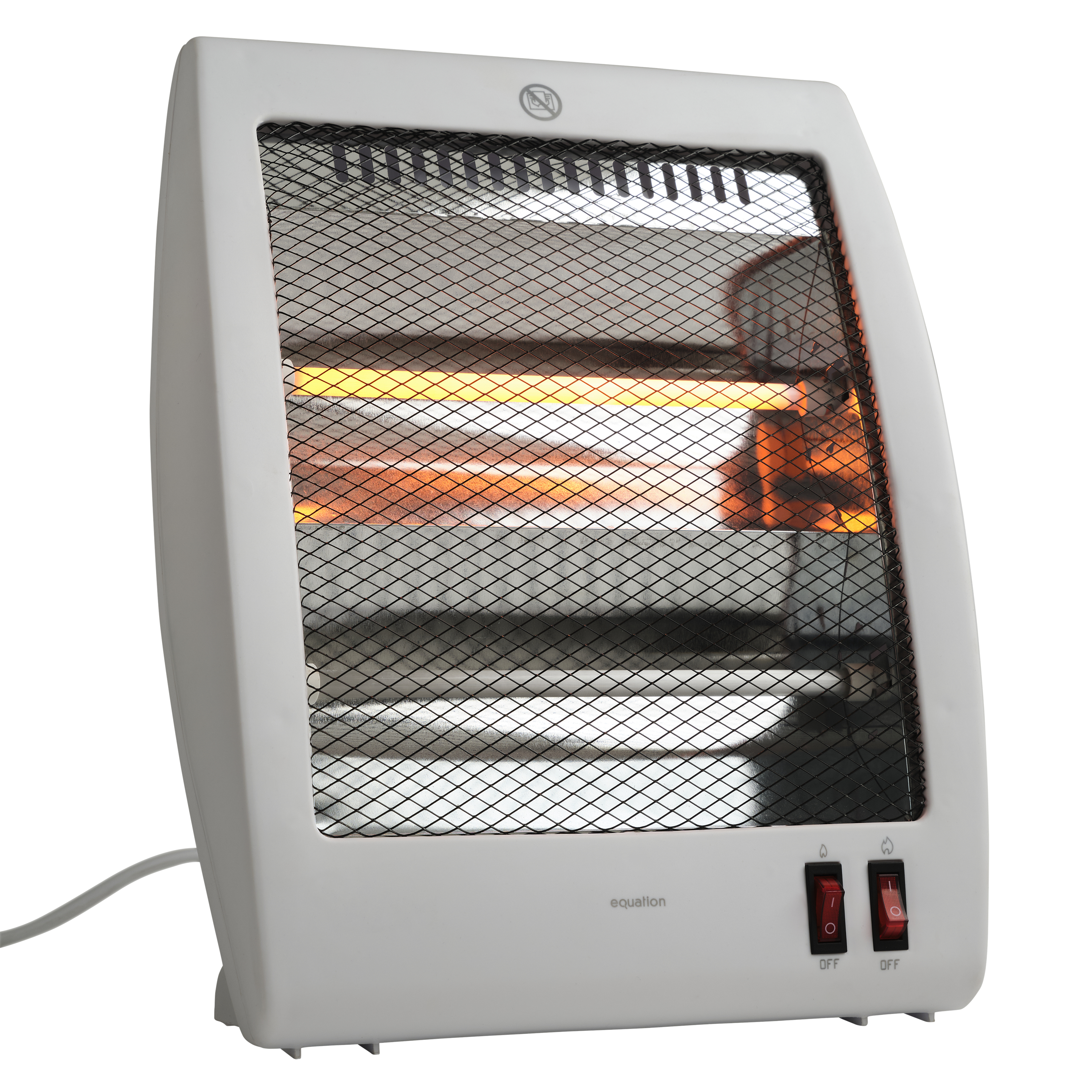 Aquecedor quartzo EQUATION QUAD3 800W BRANCO - 11