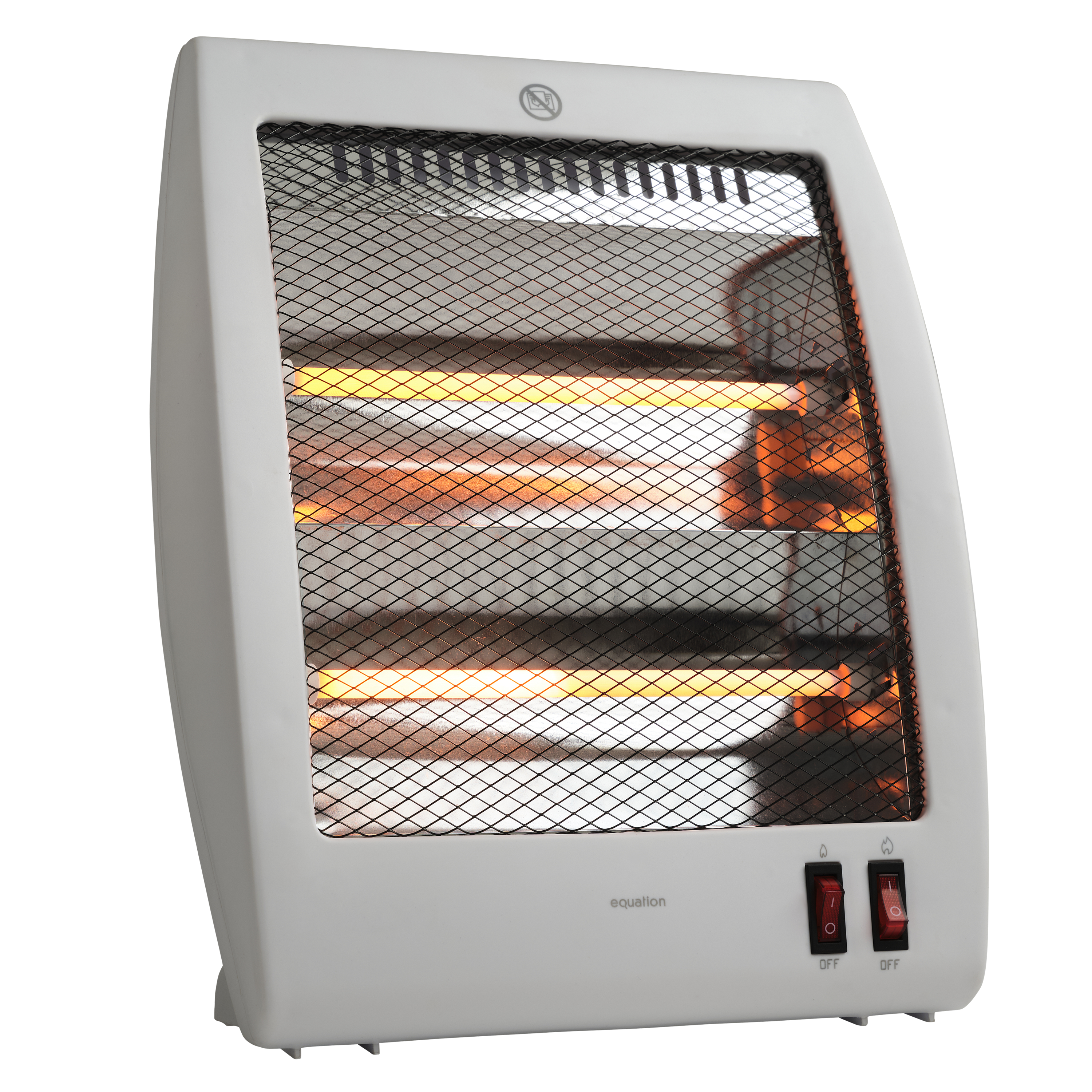 Aquecedor quartzo EQUATION QUAD3 800W BRANCO - 12