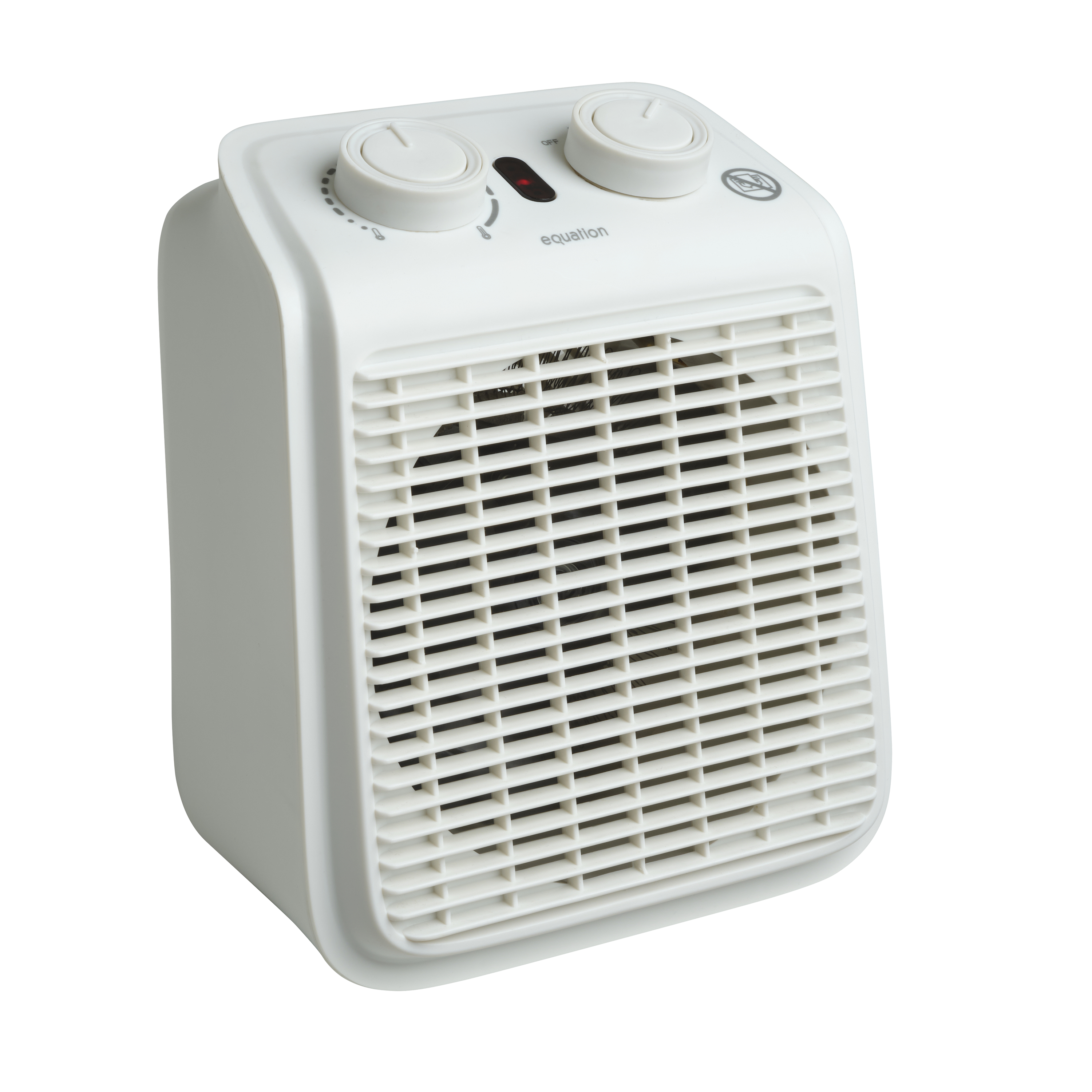 Termowentylator elektryczny Five 2 2000 W biały Equation