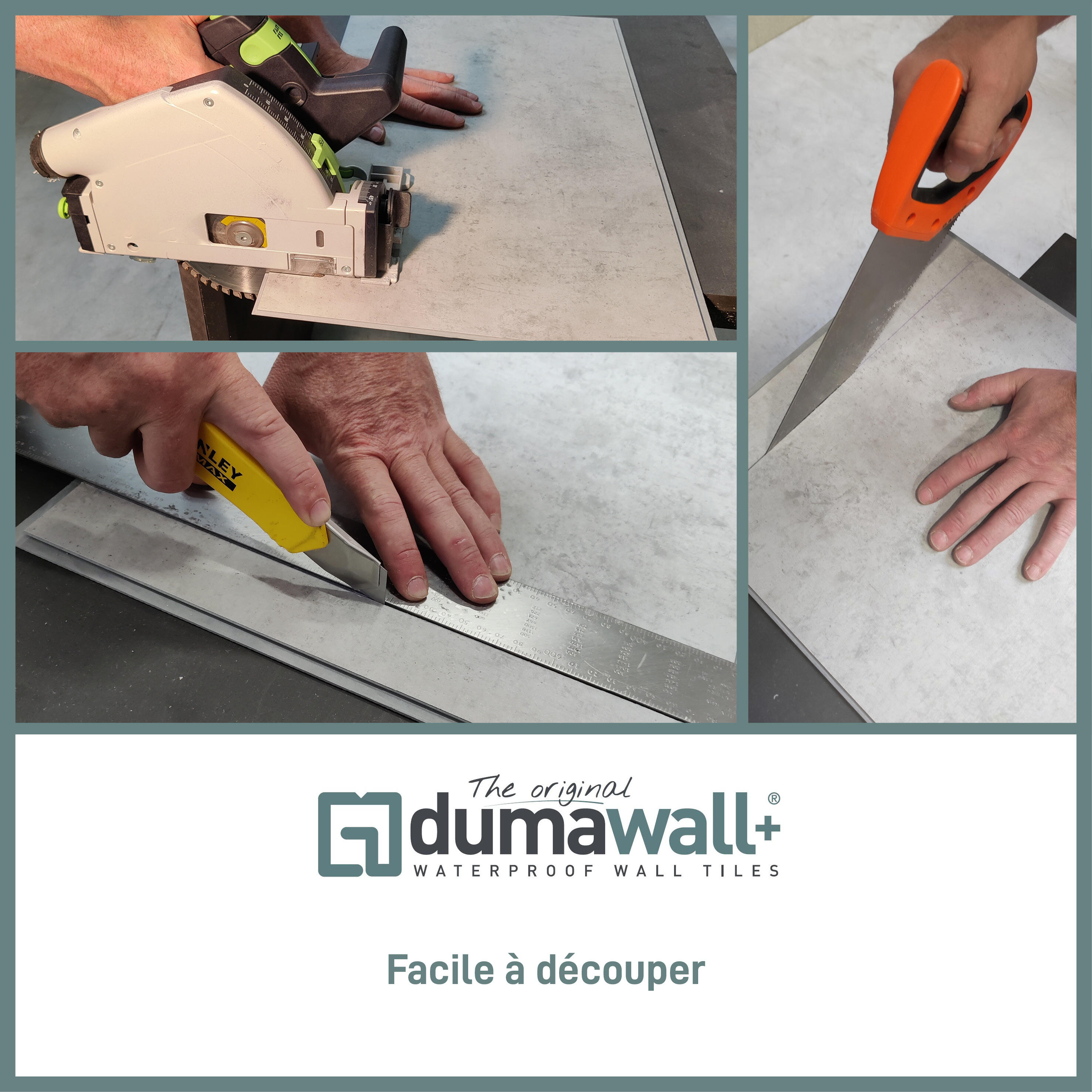 Dalle murale PVC Faro DUMAWALL, L.65 x l.37.5 cm, Ep.5 mm - 3