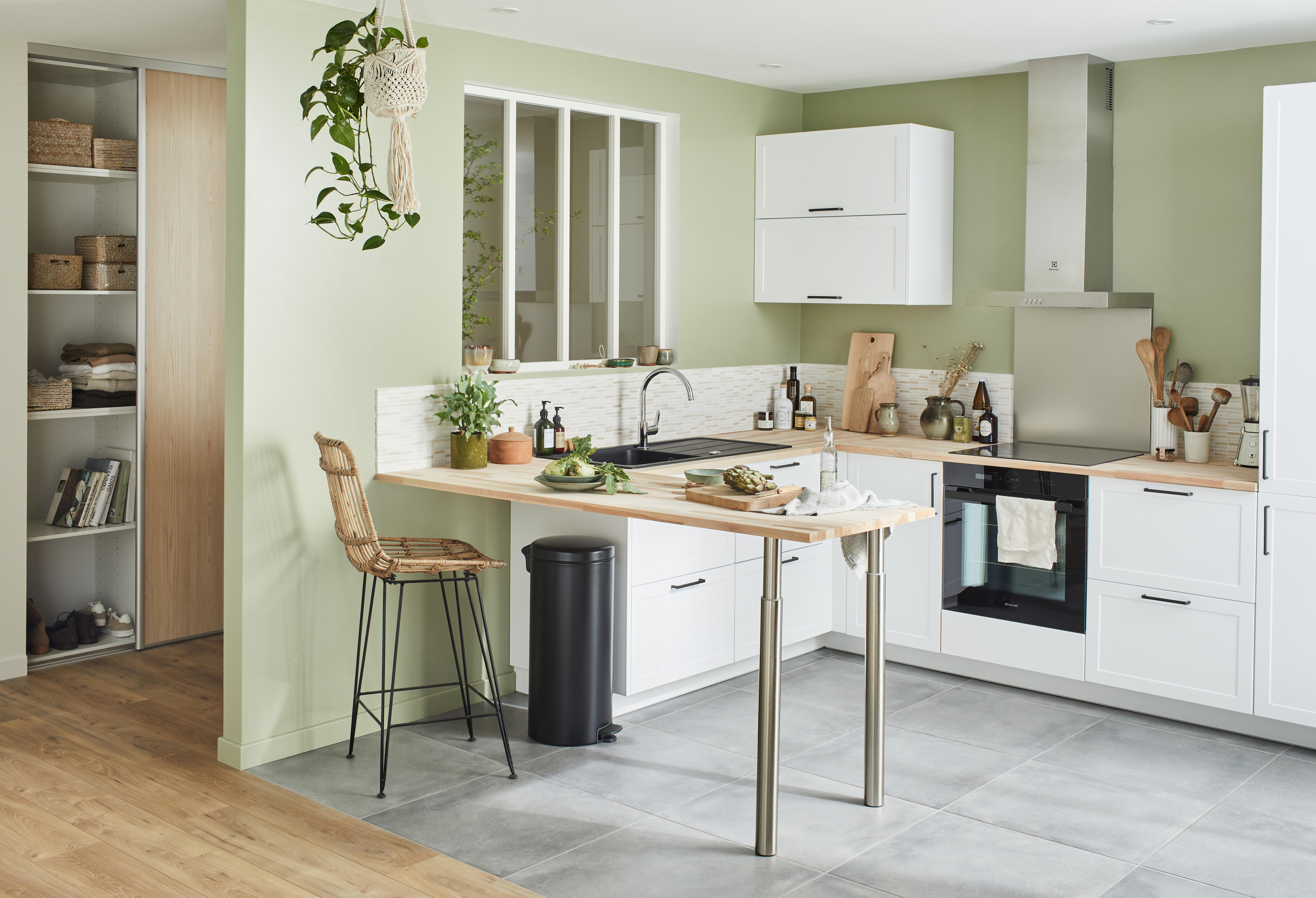 Plinthe de cuisine Newport blanc H.16.5 cm x L.60 cm x Ep.19 mm | Leroy