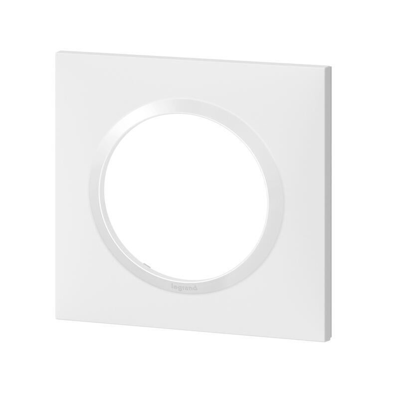 Plaque simple Dooxie, LEGRAND, blanc - 2