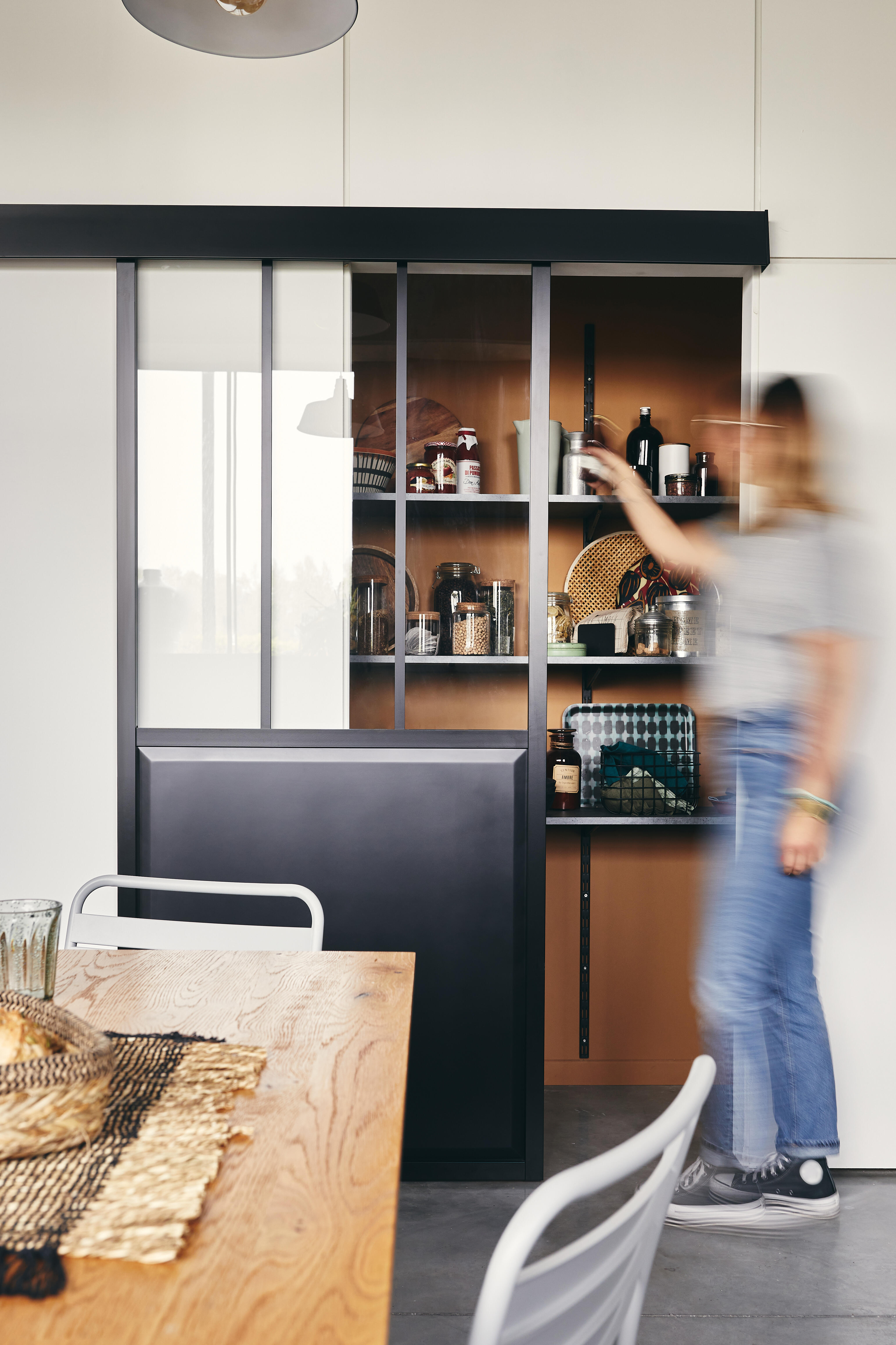 Crémaillère double acier, H.200 cm entraxe 50 mm - 6