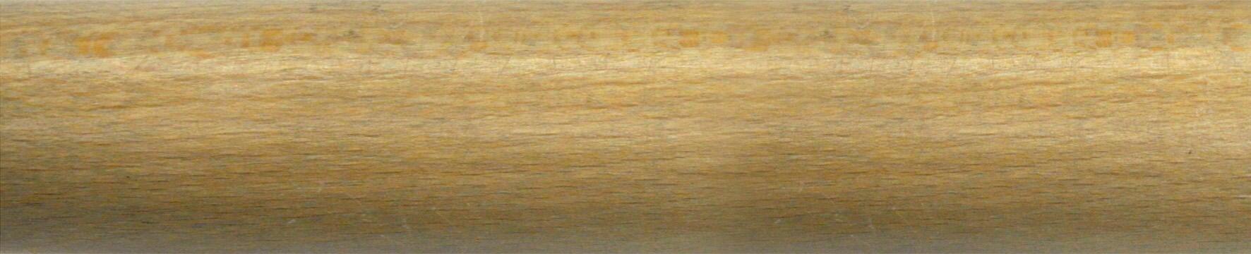 Barra de cortina madera color marrón claro mate Nature INSPIRE diámetro 28 mm 250 cm  - 3