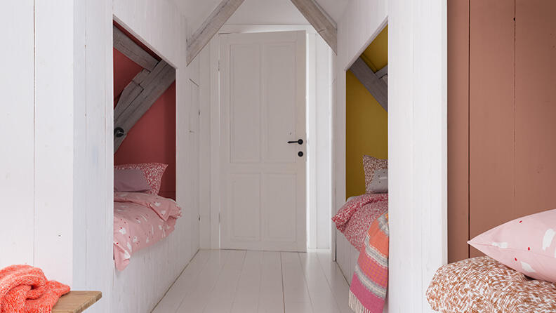 Peinture mur, boiserie tomette satin DULUX VALENTINE Crème de couleur 0.5L - 3