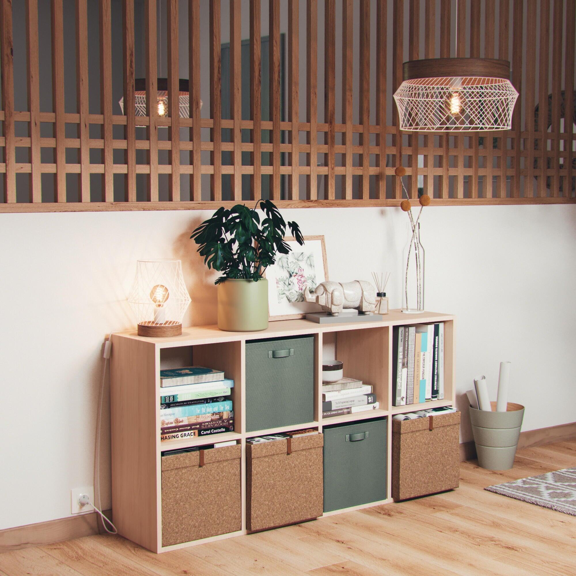 Suspension Kanel acier, blanc, Diam.45 cm INSPIRE, E27 - 3