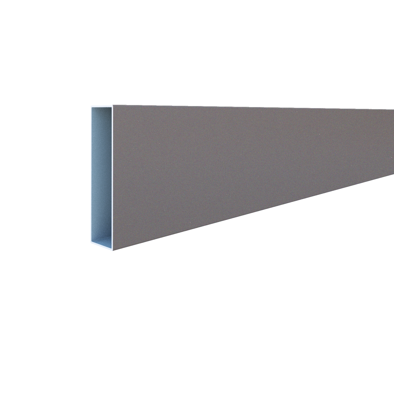 Lame de clôture aluminium ajourée Klos up! gris sablé, H.9 x l.145 cm - 4