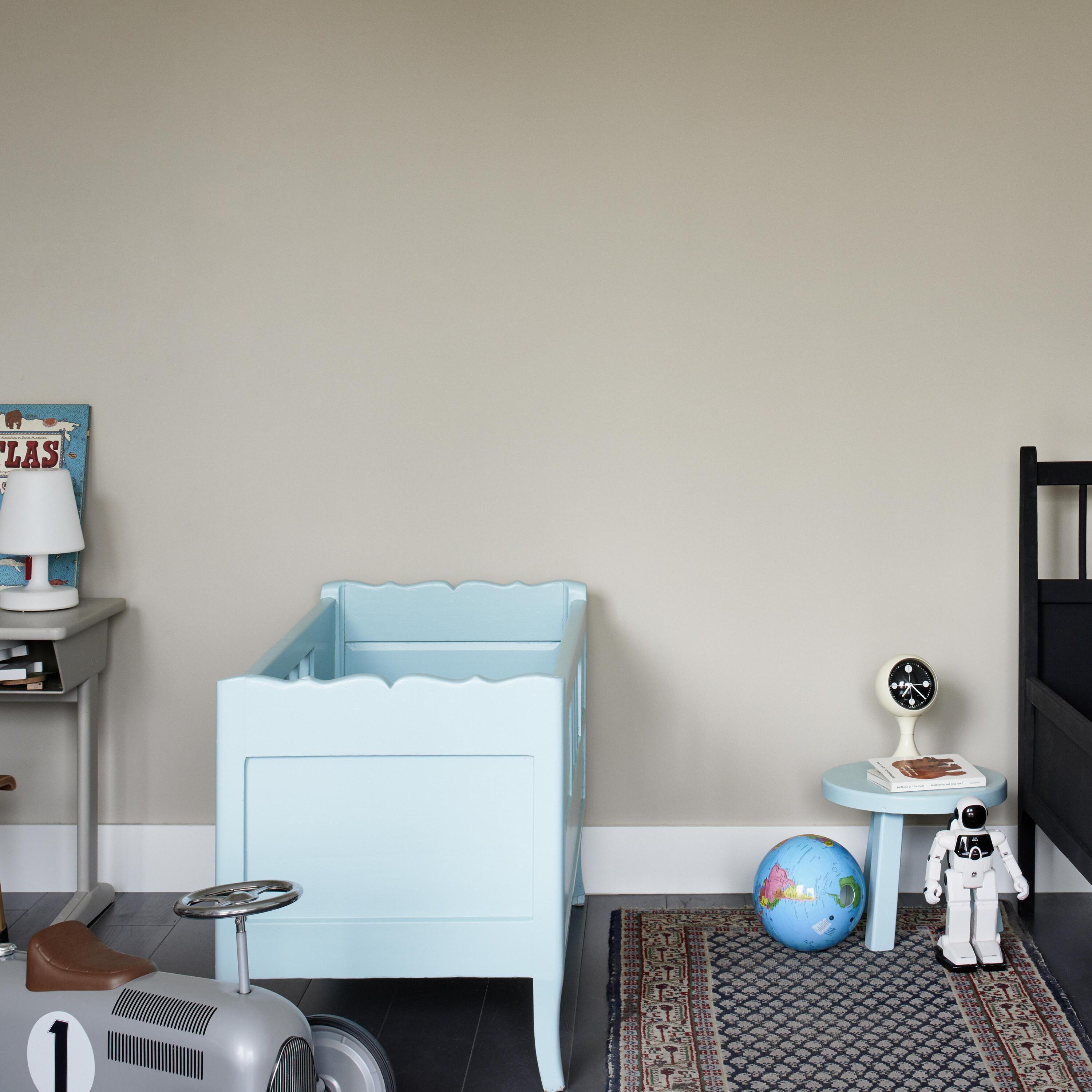 Peinture mur, boiserie galet satin DULUX VALENTINE Crème de couleur 2.5L - 3