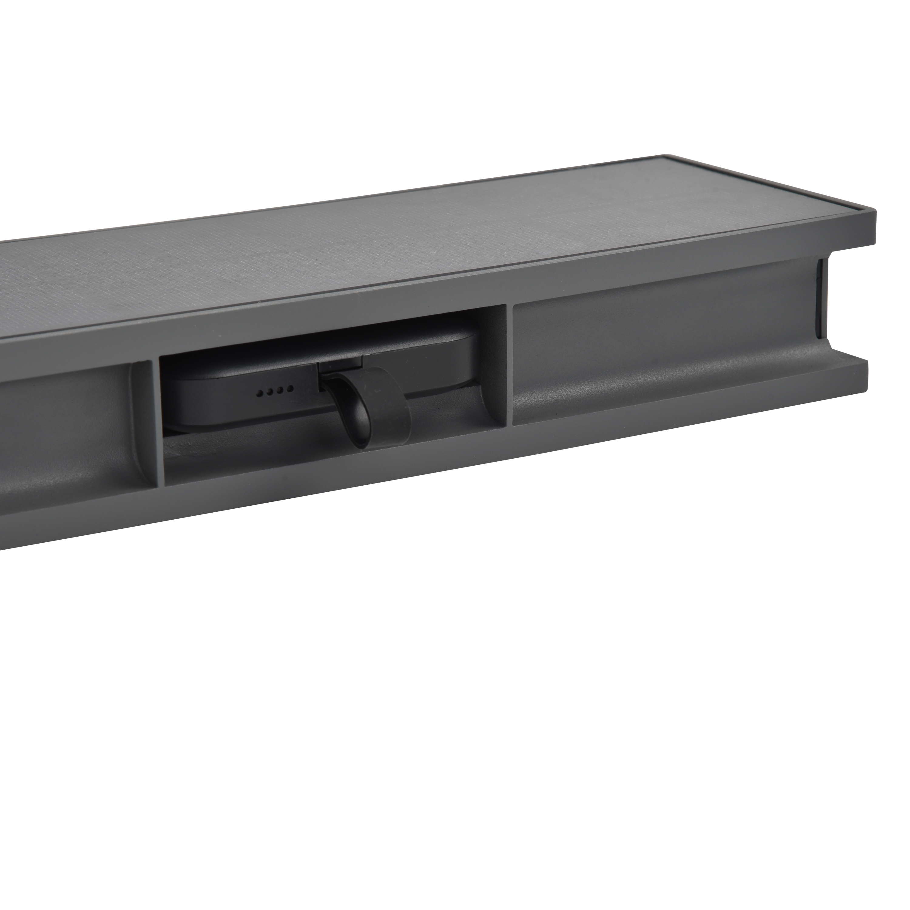 Potelet solaire et rechargeable Booster Ipanema 900 Lumen anthracite INSPIRE - 7