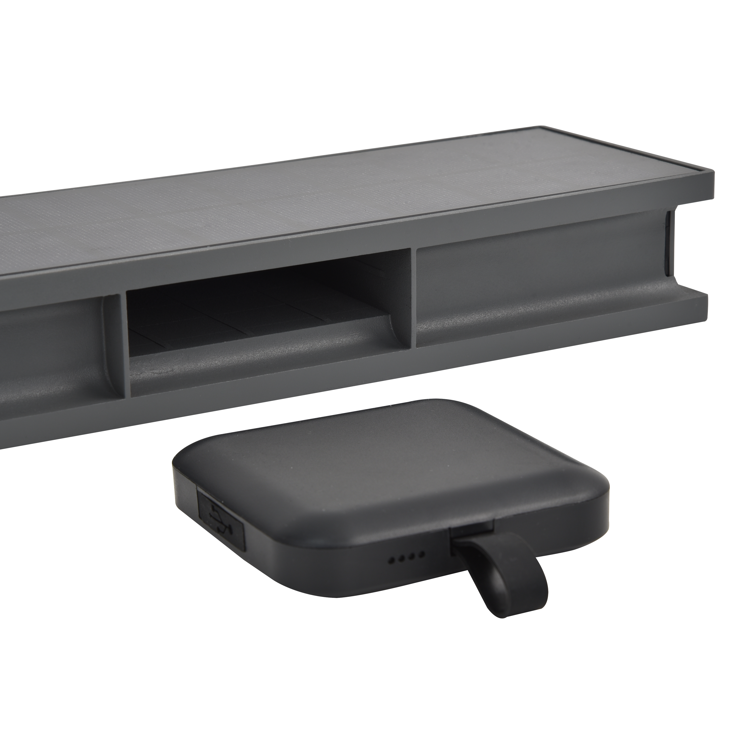 Potelet solaire et rechargeable Booster Ipanema 900 Lumen anthracite INSPIRE - 6