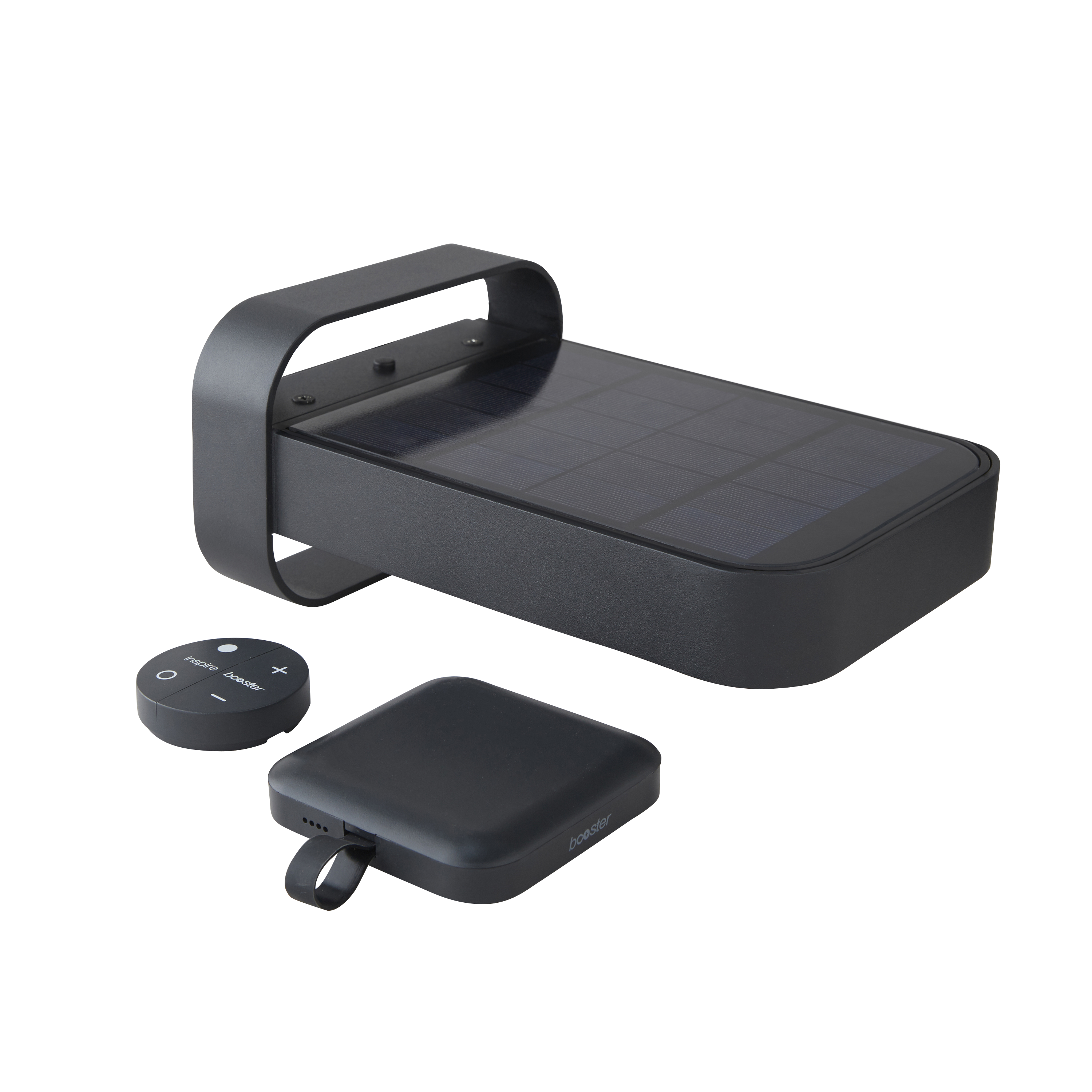 Candeeiro de parede exterior solar Waiki 900lm ip44 metal Inspire - 23