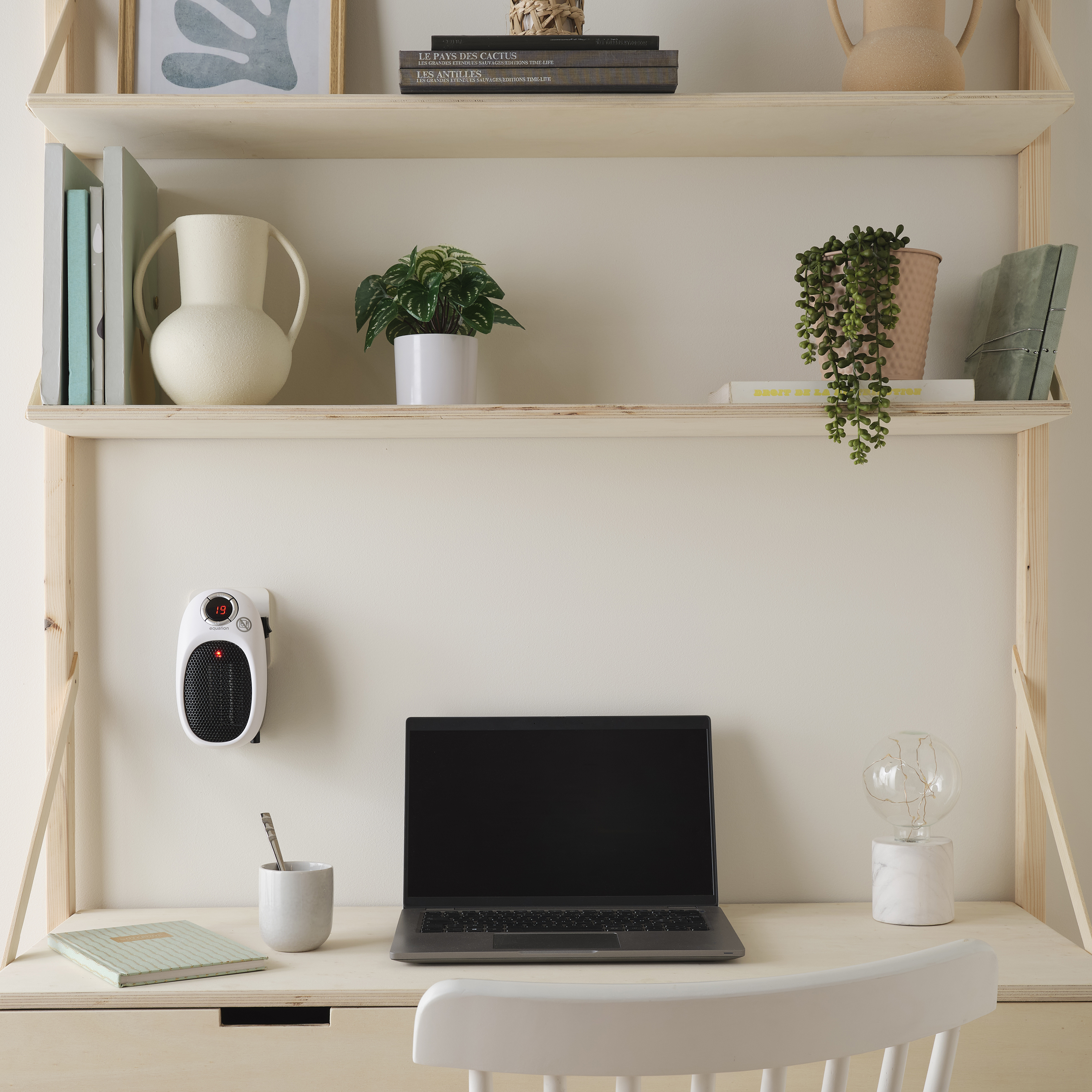 Soufflant céramique mobile électrique 500 W Pluggy EQUATION - 5