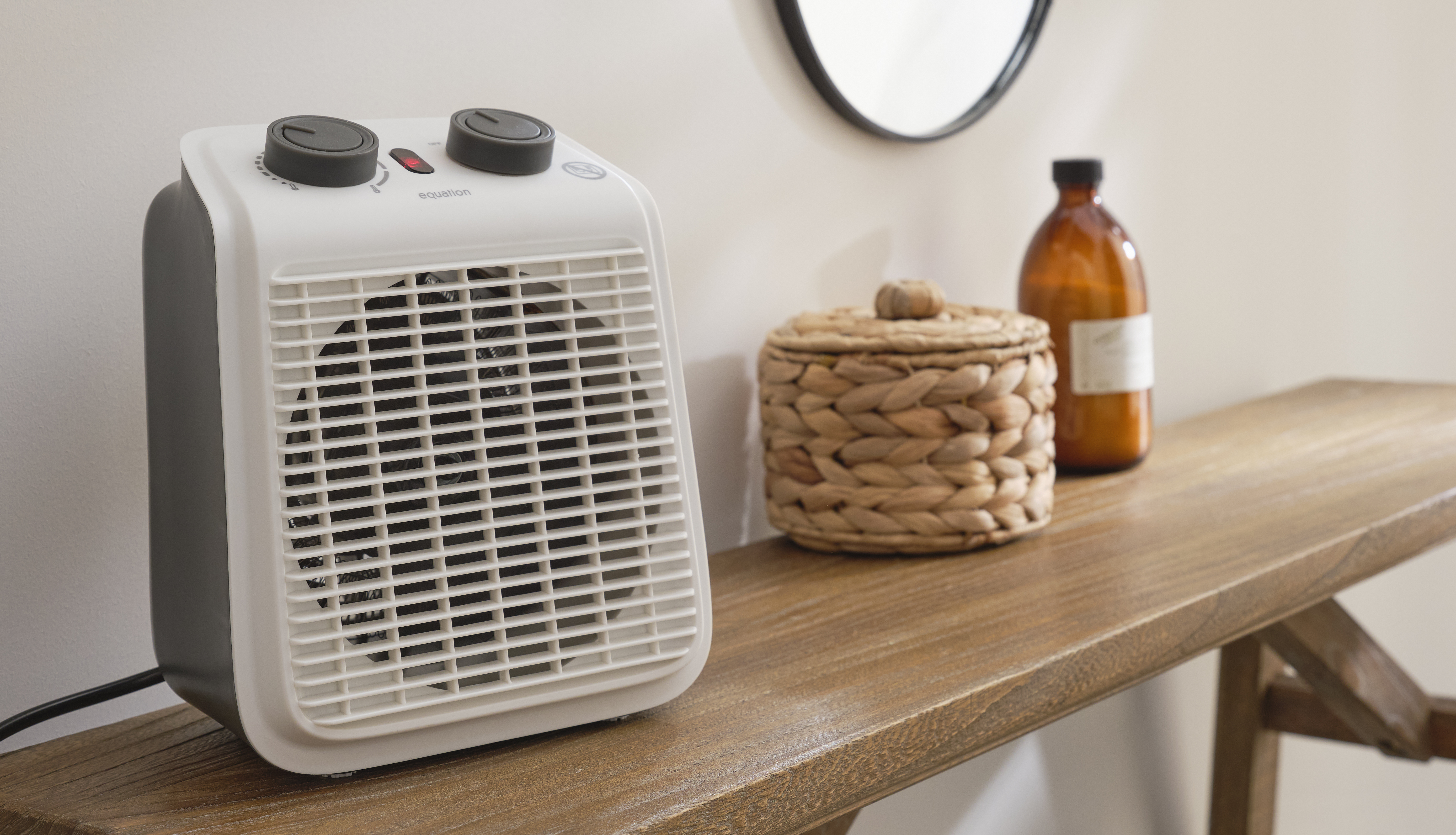 Radiateur soufflant électrique FIVE 2 2000 W Equation gris anthracite - 8