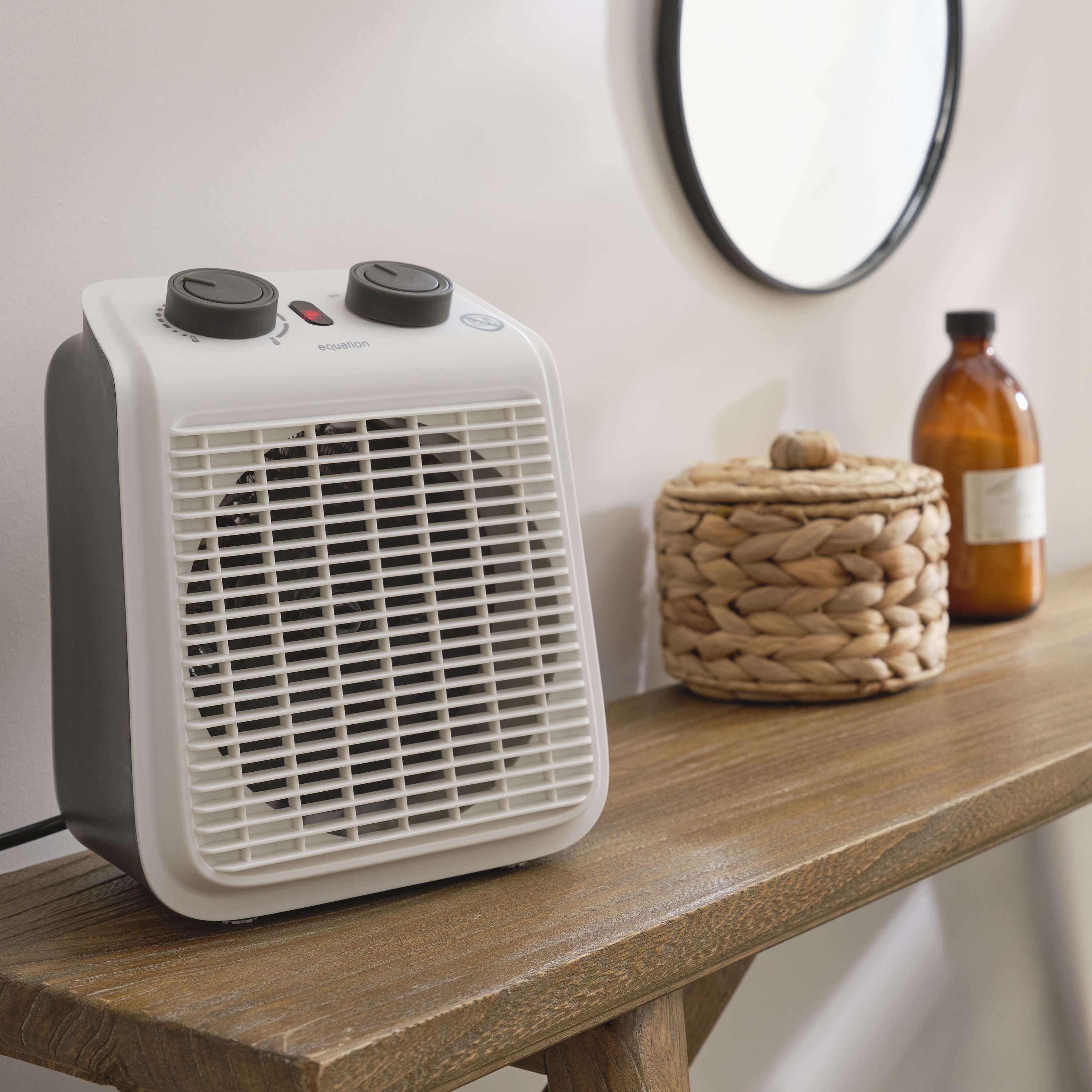 Radiateur soufflant électrique FIVE 2 2000 W Equation gris anthracite - 7