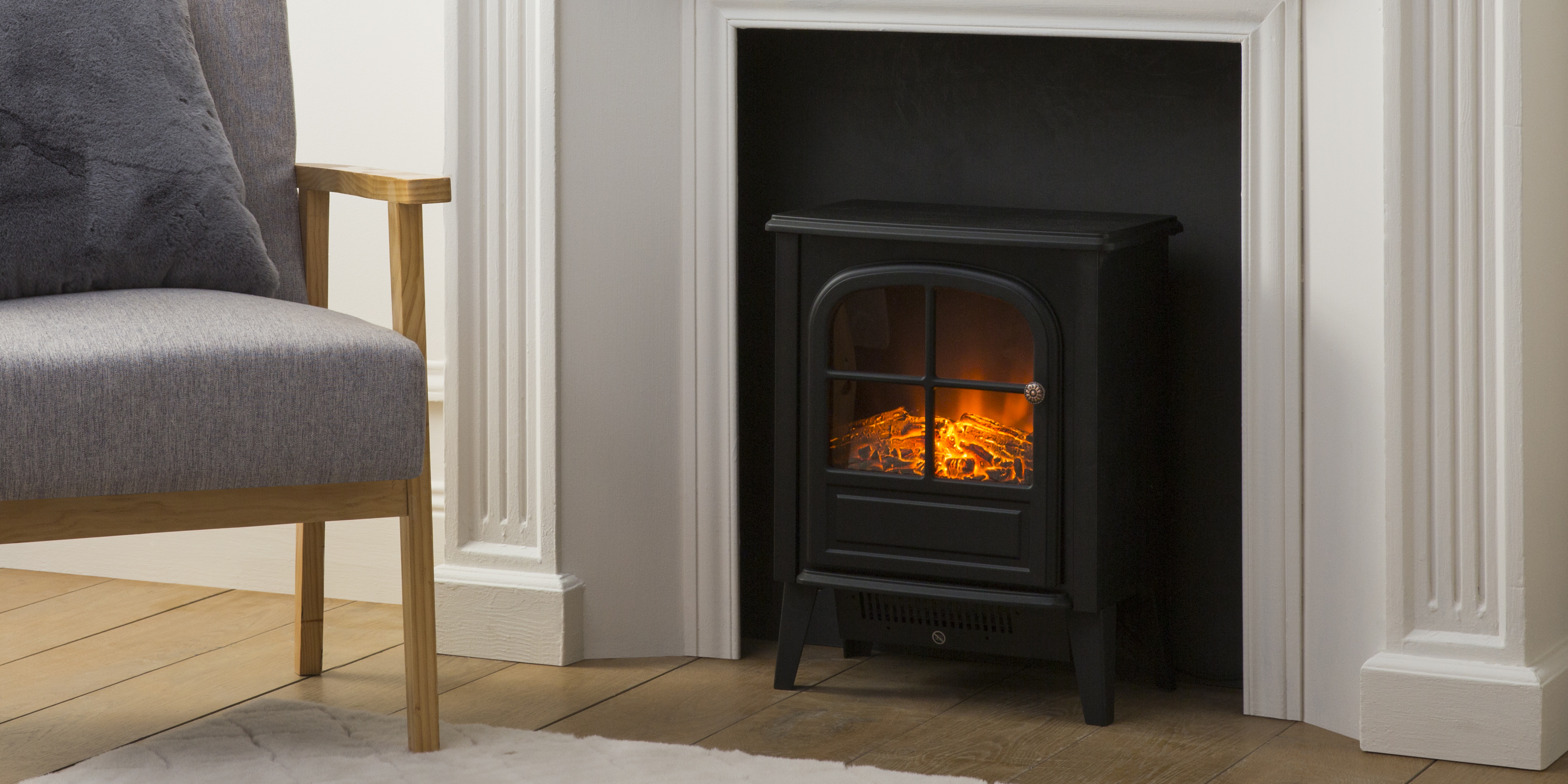 Chimenea eléctrica EQUATION Flux 4 2000 w - 9