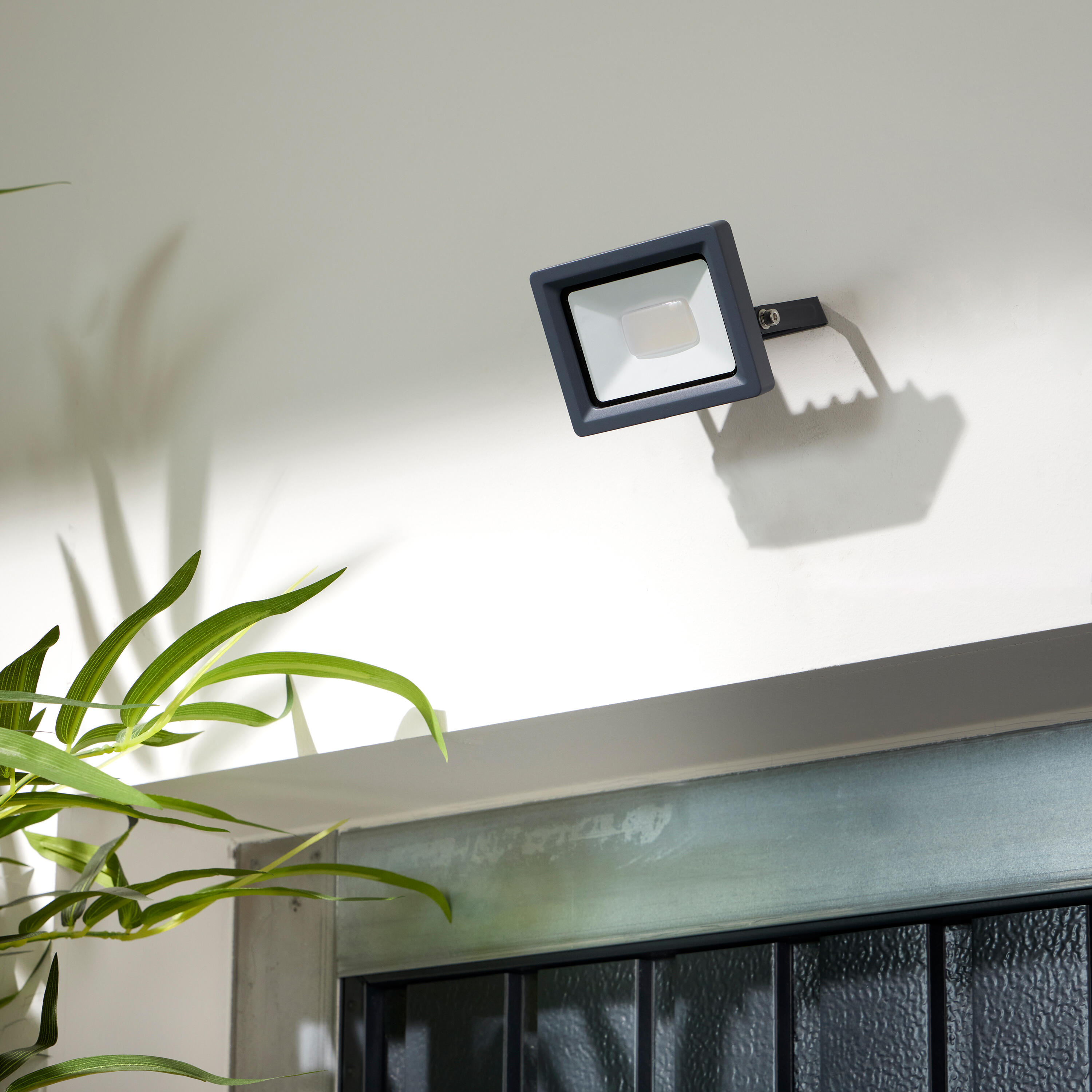 Projetor exterior led Yonkers 4000K 2700lm IP44 cinza Inspire - 11