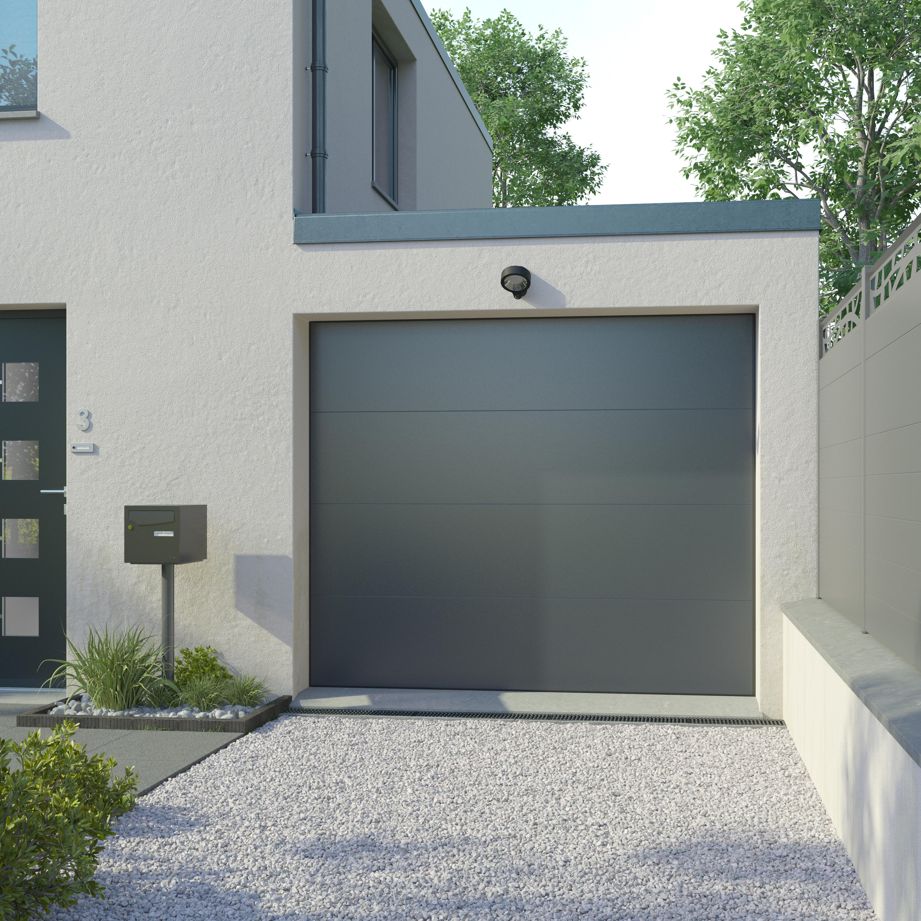 Projecteur extérieur LED, 4800 Lm noir Foggy INSPIRE - 6