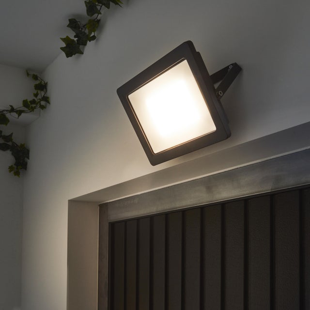 Projecteur extérieur LED, 13500 Lm anthracite Yonkers INSPIRE