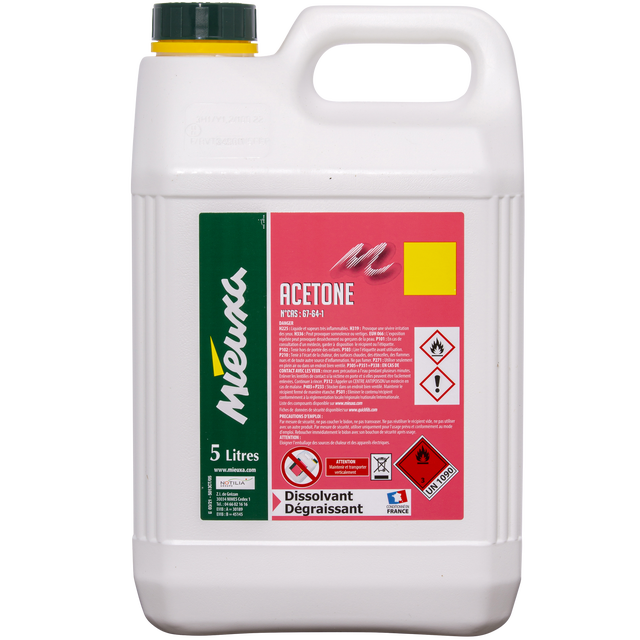 Acétone MIEUXA, 5l