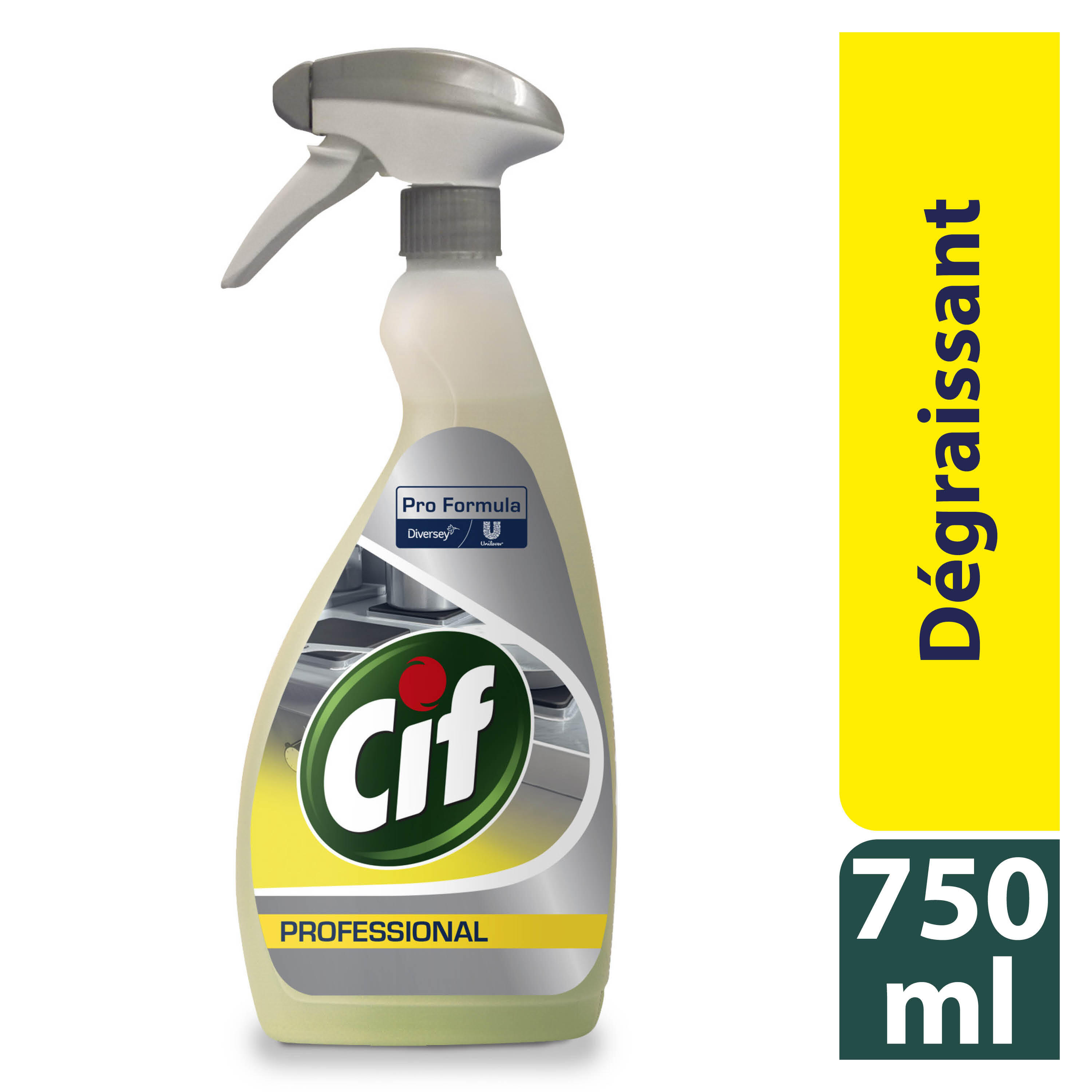 Dégraissant CIF PRO FORMULA Puissant, 0.75L - 4