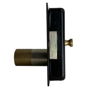 Serratura A Catenaccio Scorrevole Per Porte Interne - Nero, Facile Installazione - Foto 9