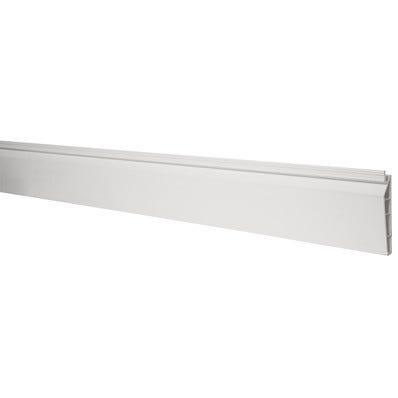 Pièce d'appui PVC grise 172 mm, isolations 100/160 mm - Longueur 1.85 m - 2