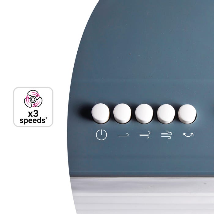 Refrigerador de ar Block Equation, painel de controle fácil de usar