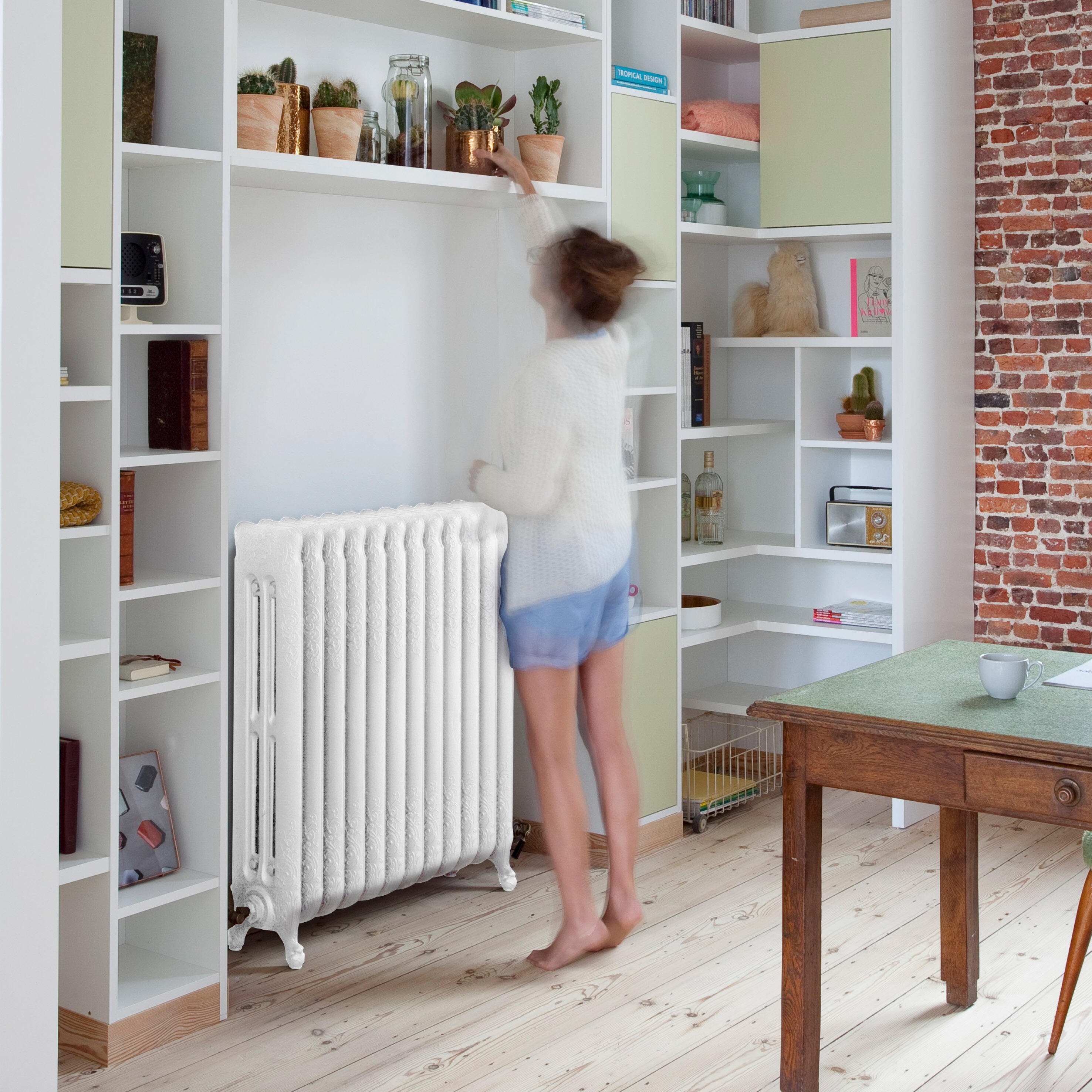 Bombe de peinture Relook radiateurs MAISON DECO blanc mat - 3