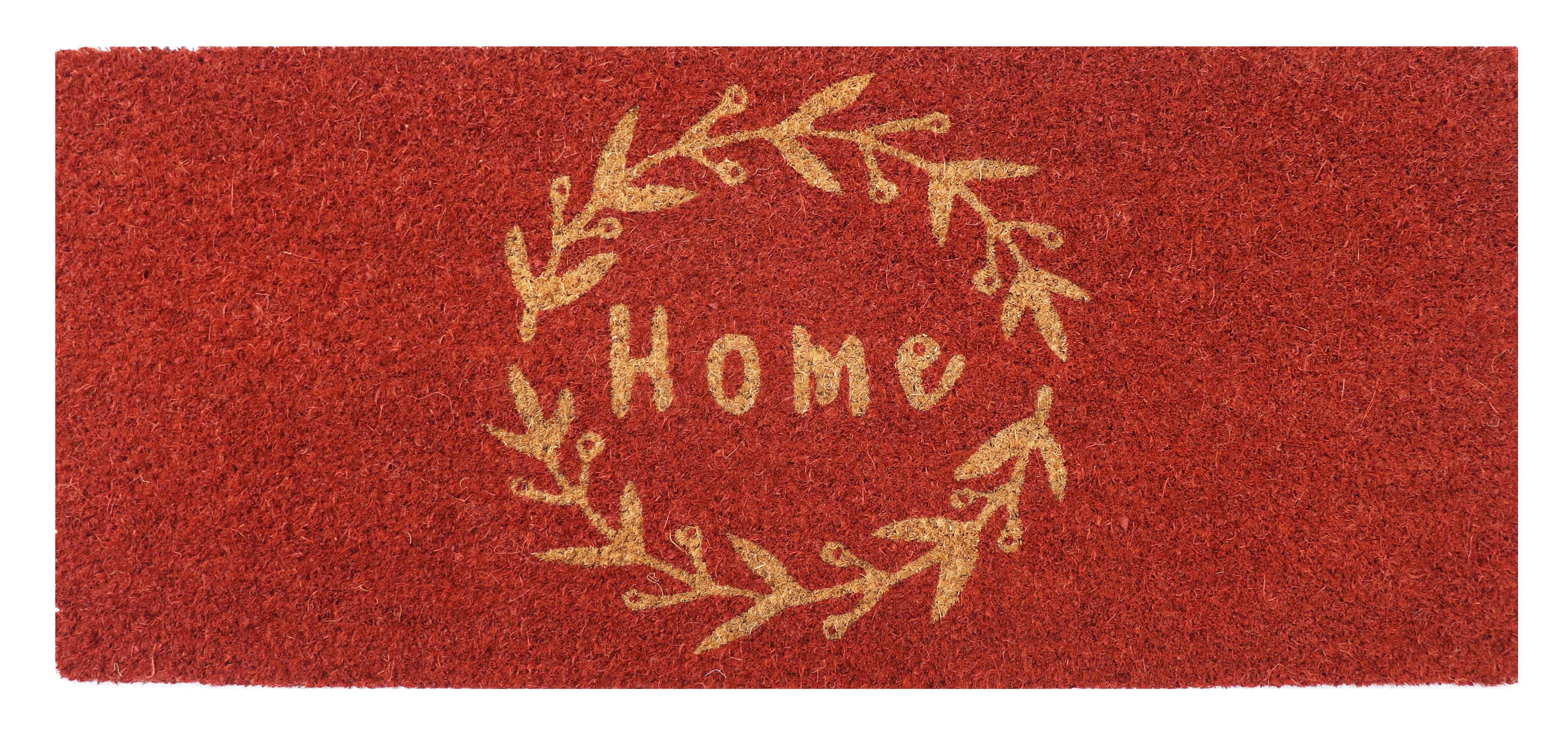 Tapis d'entrée Couronne terracota 35x75cm - 2