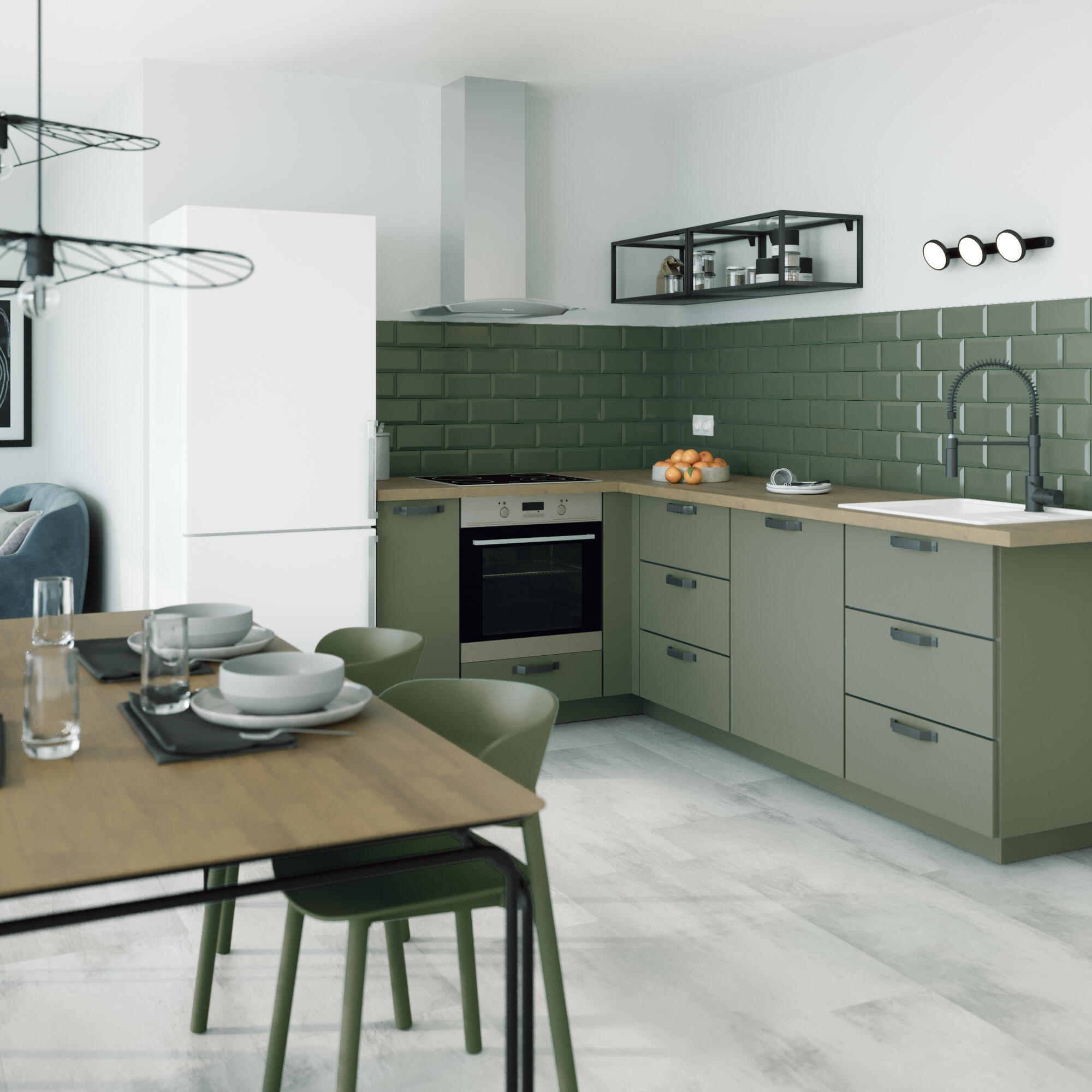 Płytki winylowe SPC Seren Light Grey Intenso Artens - 3