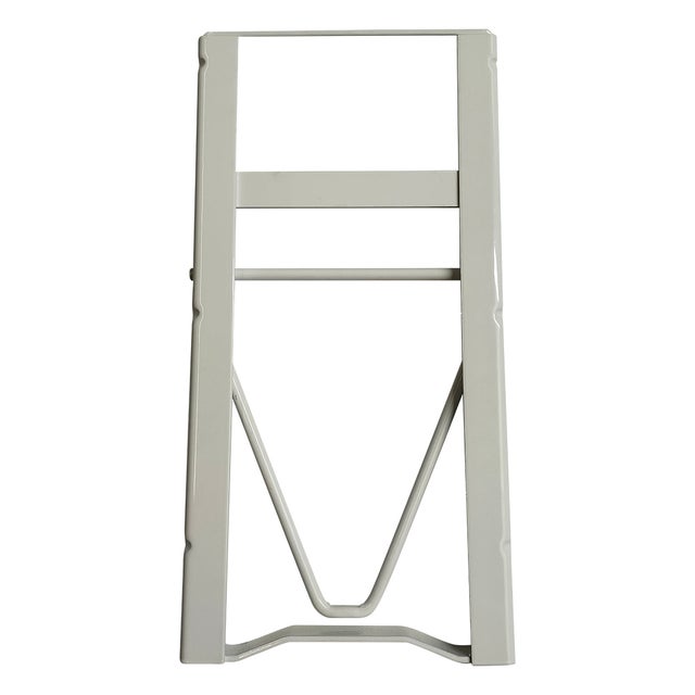 Gamba per mobili STEELMI in acciaio bianco opaco  P 46 x H 74 cm