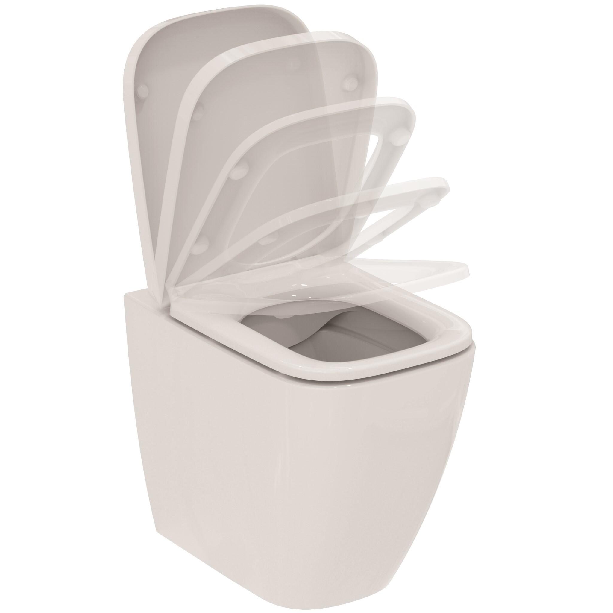 Vaso WC filomuro IDEAL STANDARD i.life b, sedile escluso P 54 x L 35.5 x H 43 cm bianco - 6