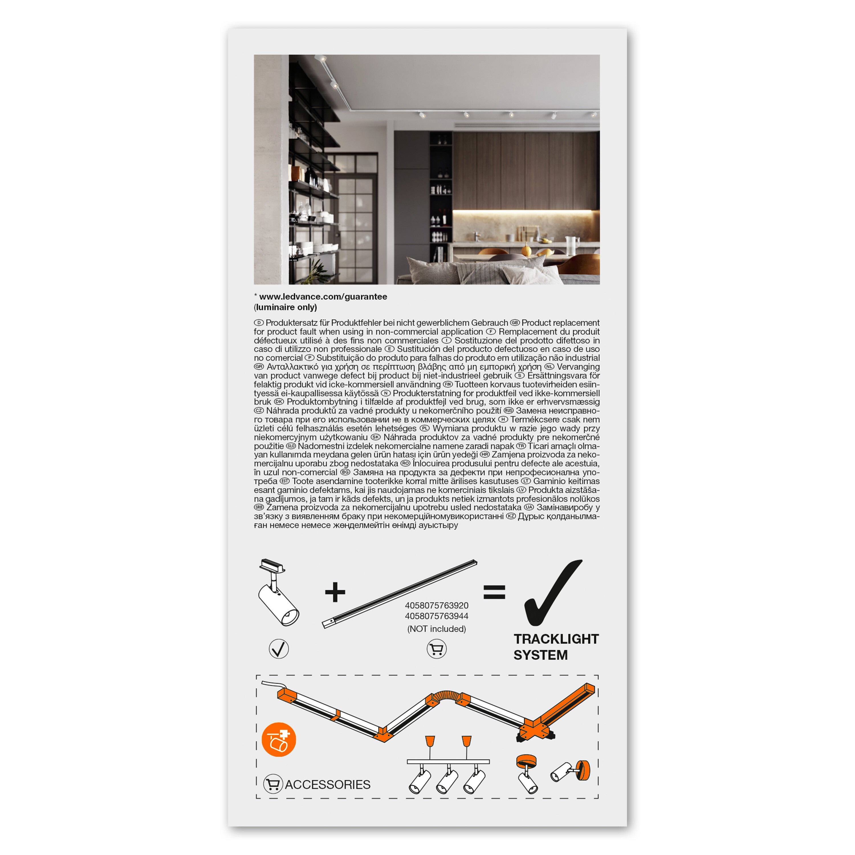Foco decorativo LEDVANCE LED GU10 IP20 BRANCO - 4