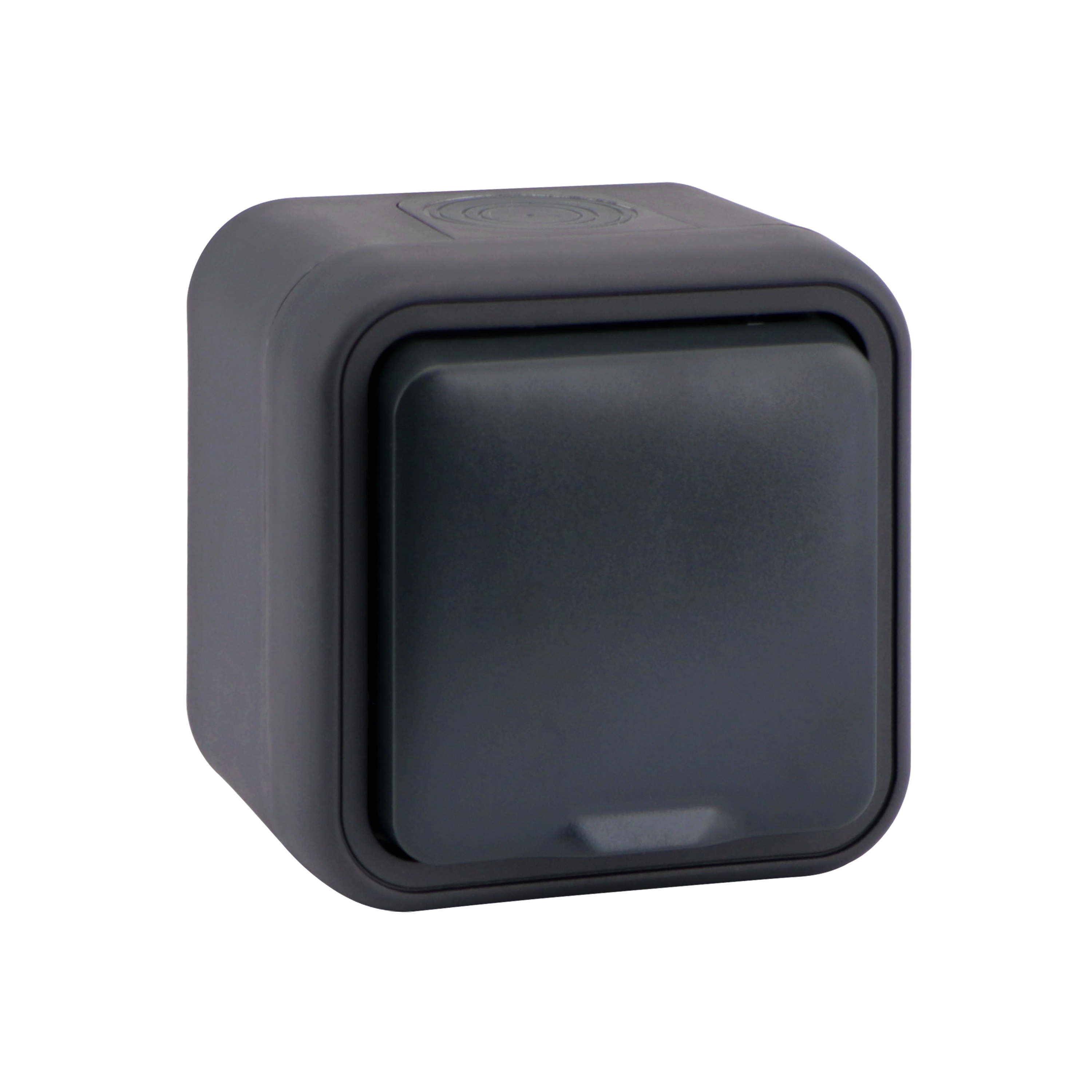 Prise avec terre étanche complet Trail, LEXMAN anthracite - 2