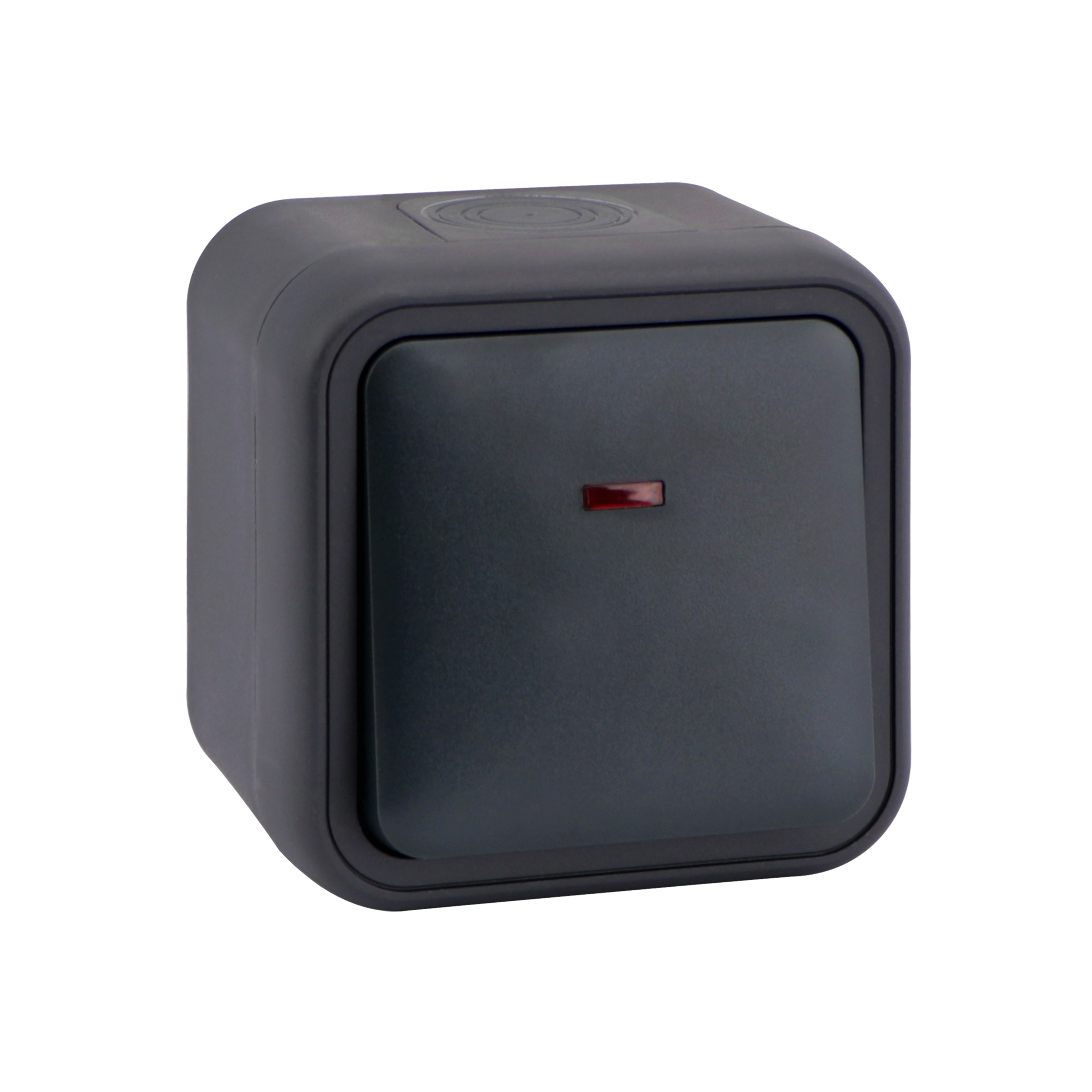 Pulsador con luz LEXMAN Trail IP55 color antracita - 4