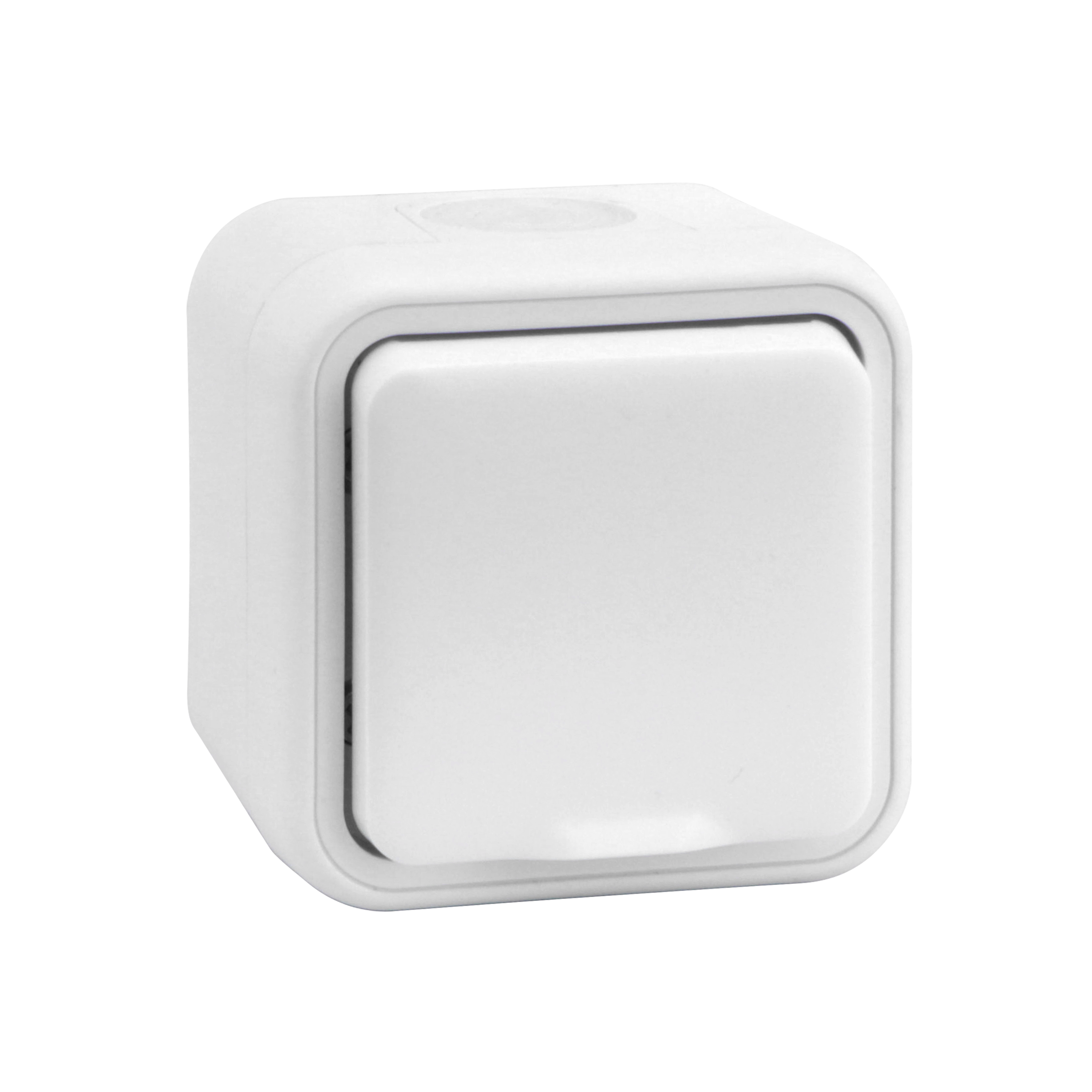 Prise avec terre étanche complet Trail, LEXMAN blanc - 2