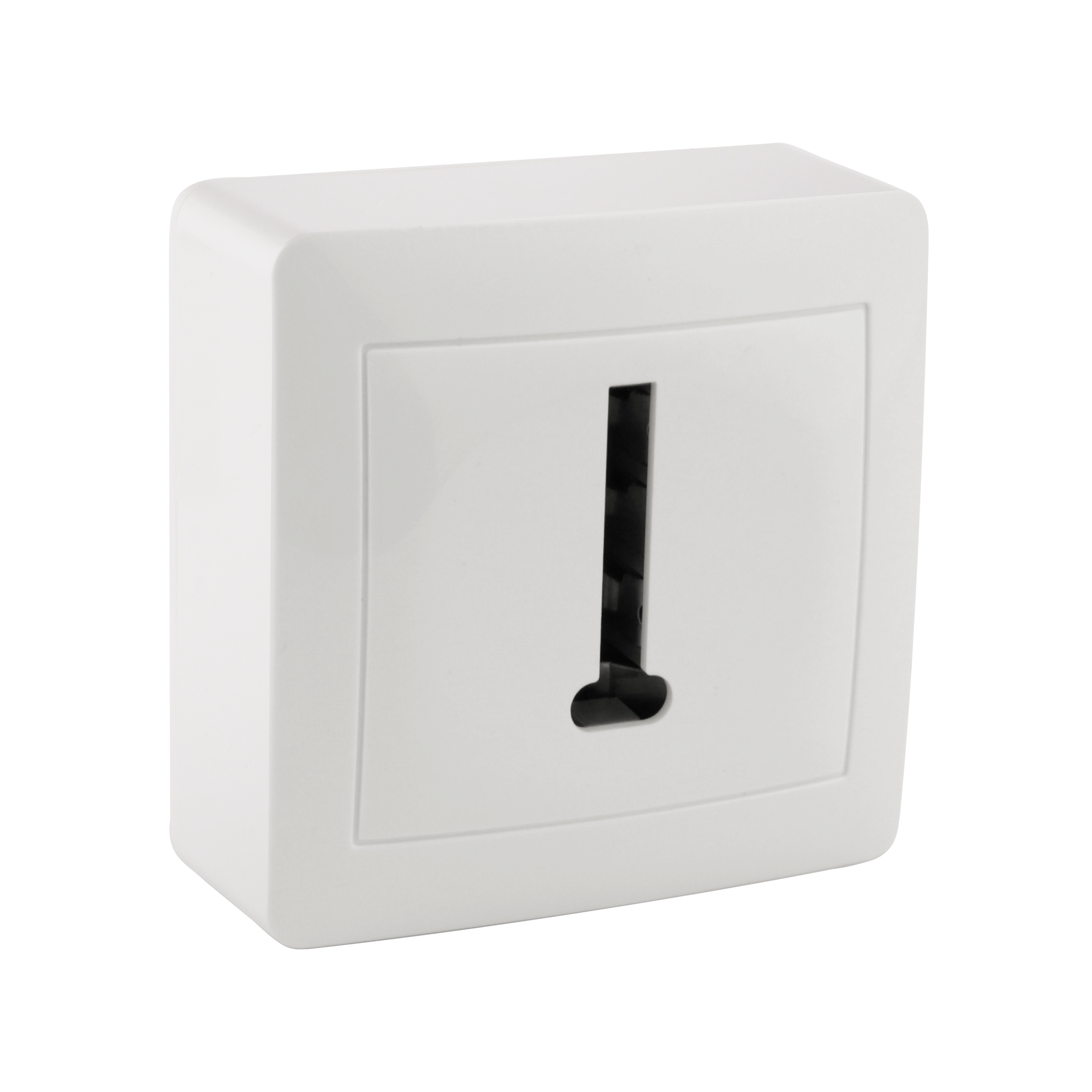 Prise téléphone saillie complet Surface, LEXMAN blanc - 4